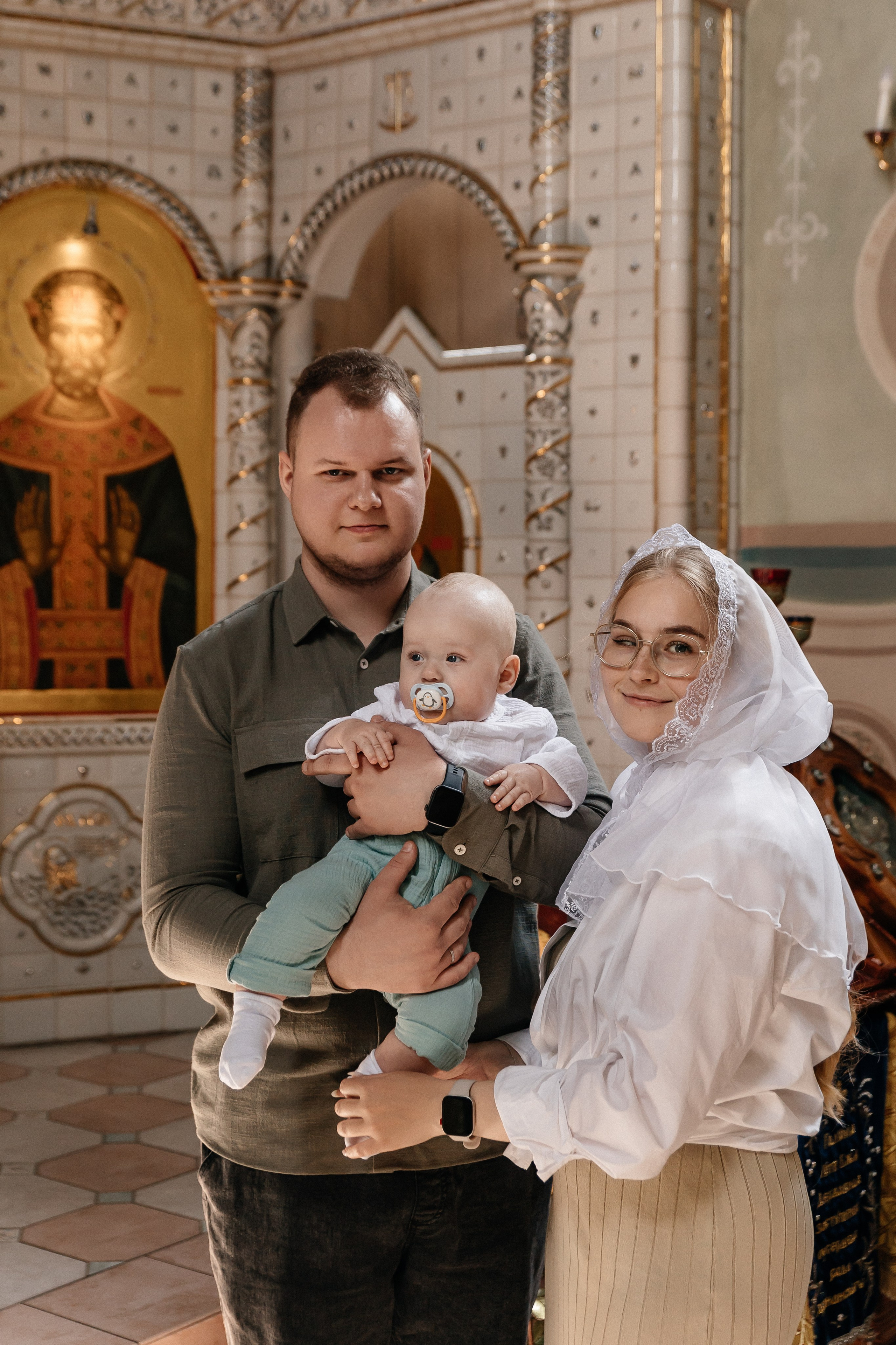 Крещение Леши. Семейный фотограф Минск Усова Ольга