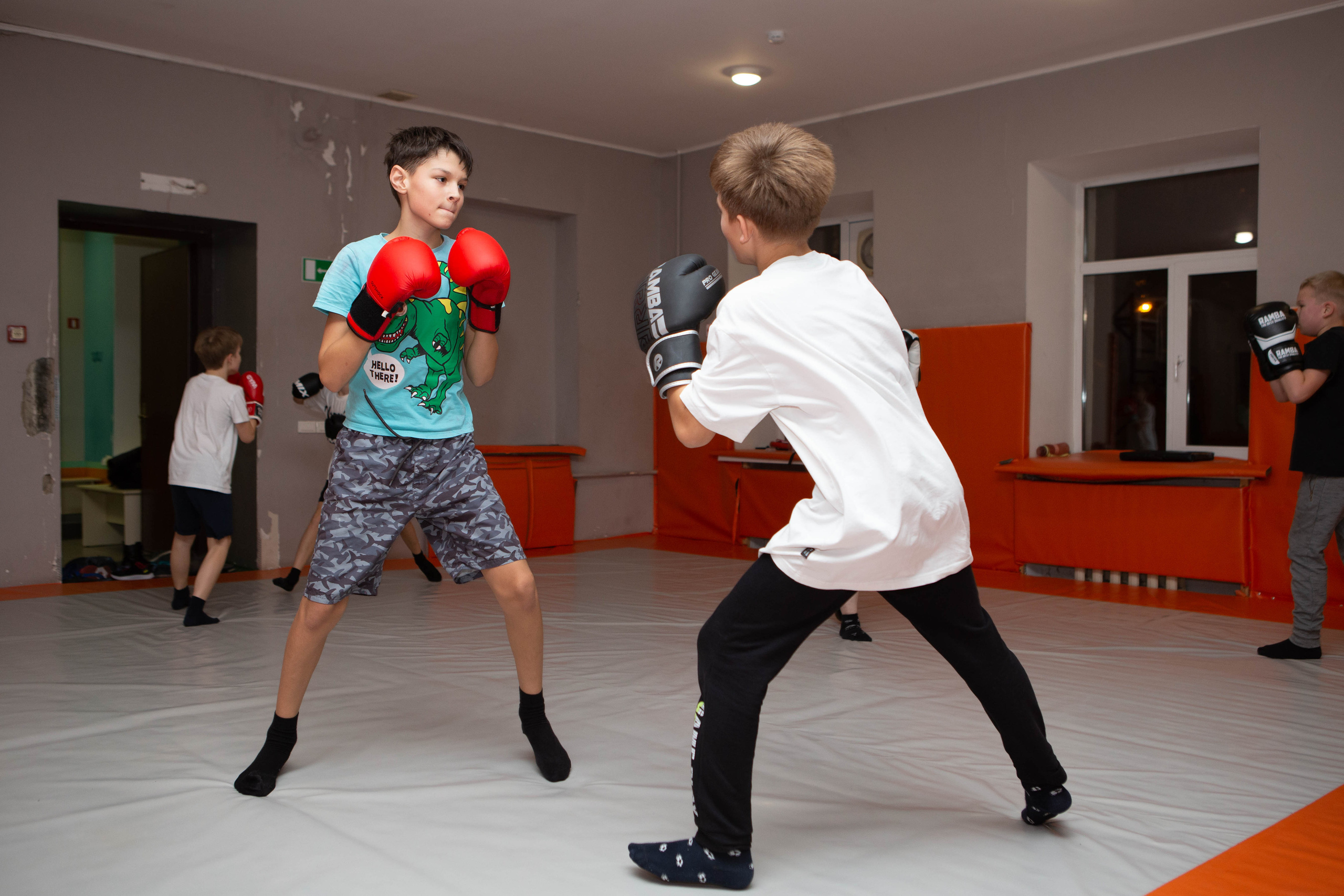 Бокс | тренировка дети. Фотограф Абакумова Анастасия