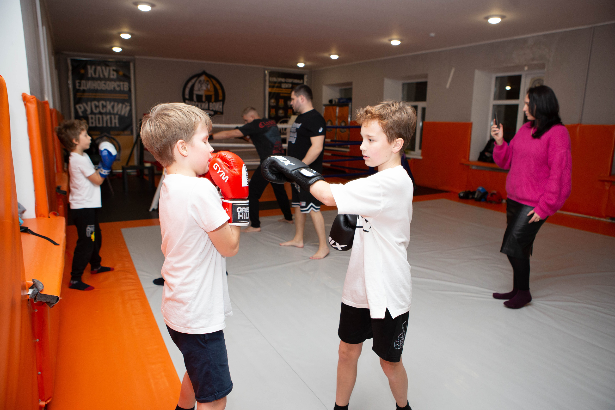 Бокс | тренировка дети. Фотограф Абакумова Анастасия