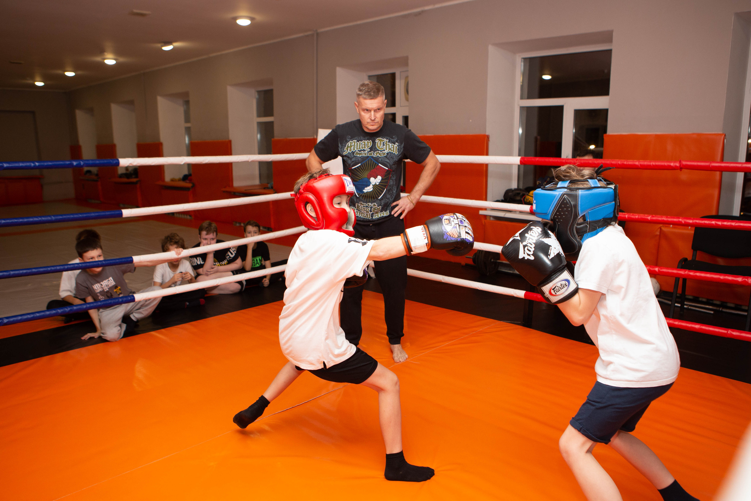 Бокс | тренировка дети. Фотограф Абакумова Анастасия