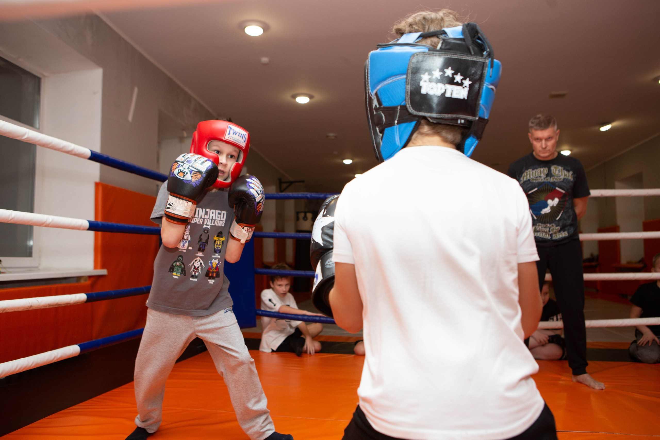 Бокс | тренировка дети. Фотограф Абакумова Анастасия