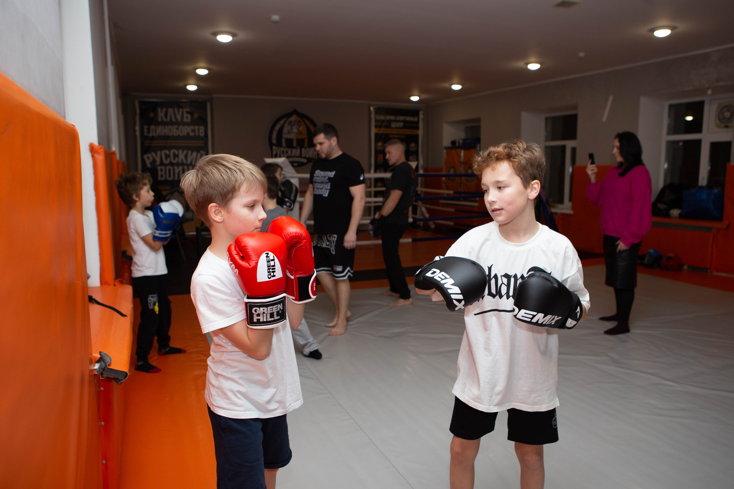 Бокс | тренировка дети. Фотограф Абакумова Анастасия