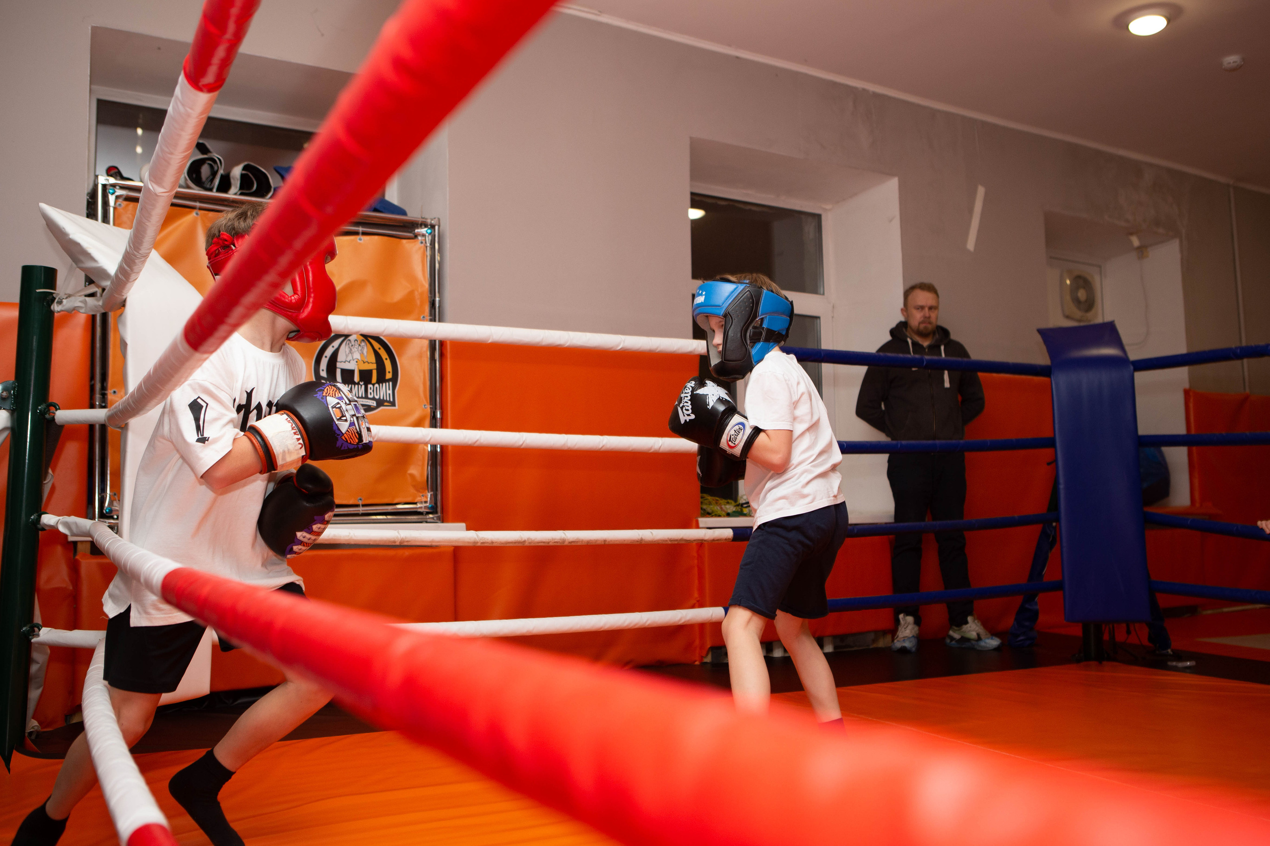 Бокс | тренировка дети. Фотограф Абакумова Анастасия