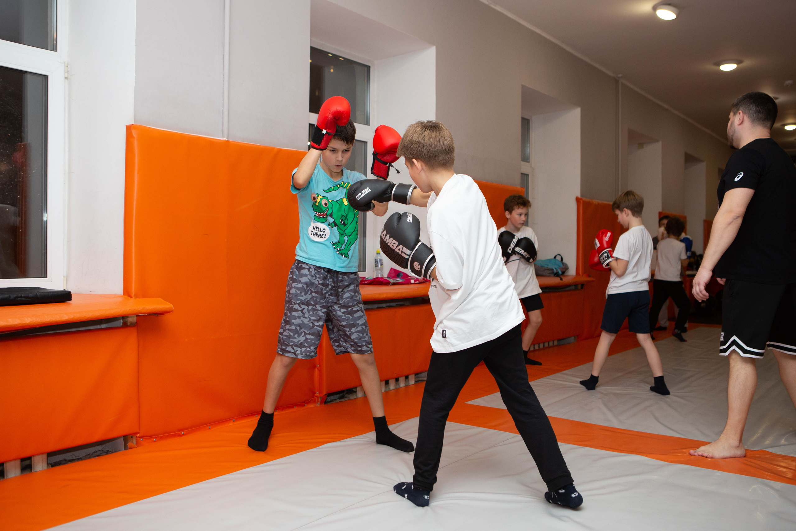 Бокс | тренировка дети. Фотограф Абакумова Анастасия