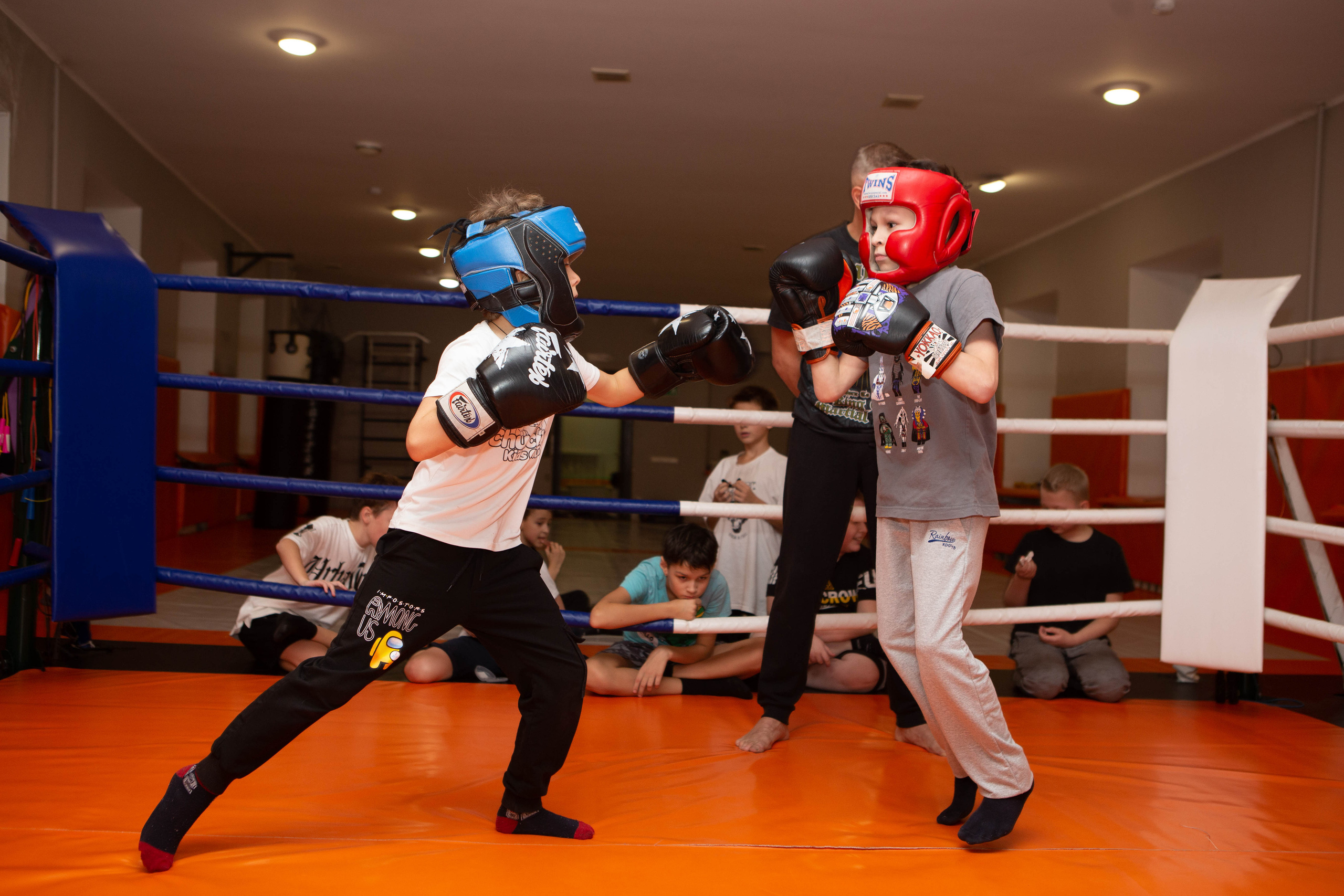 Бокс | тренировка дети. Фотограф Абакумова Анастасия