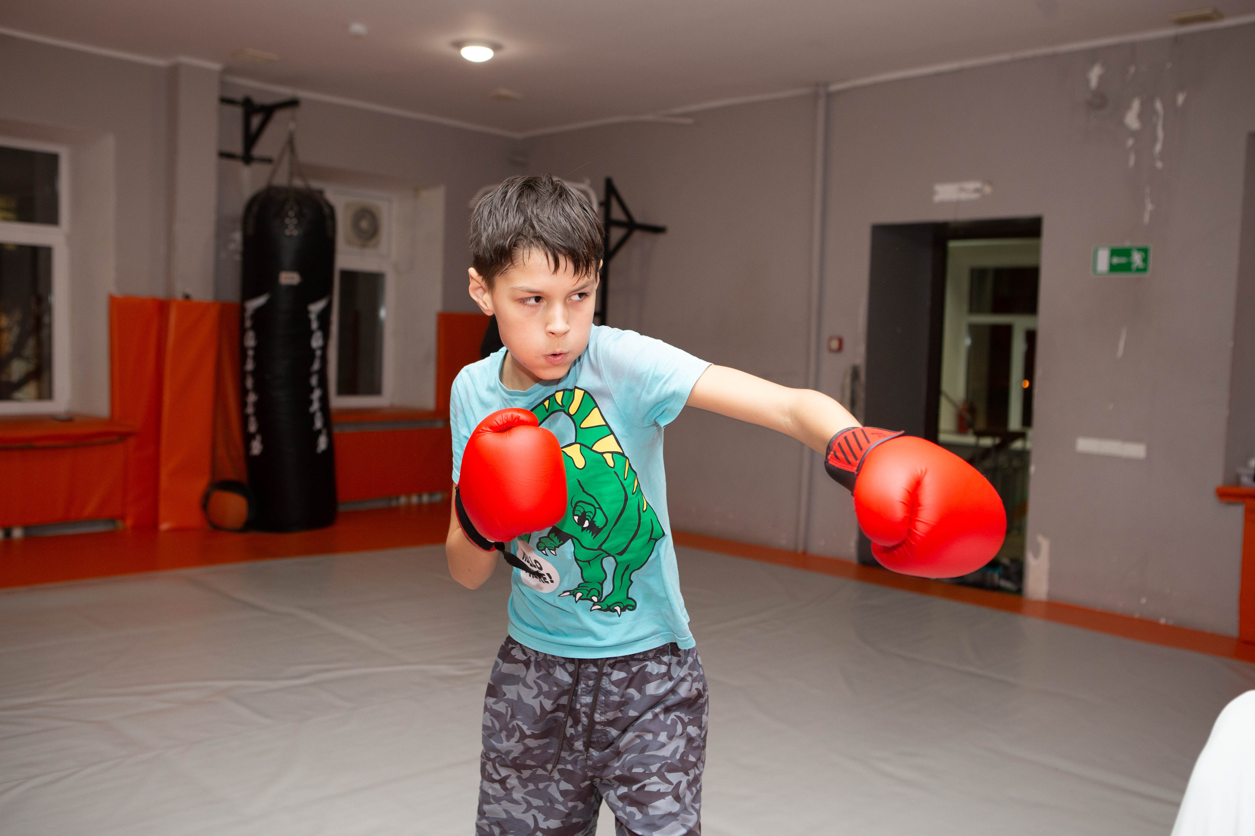 Бокс | тренировка дети. Фотограф Абакумова Анастасия