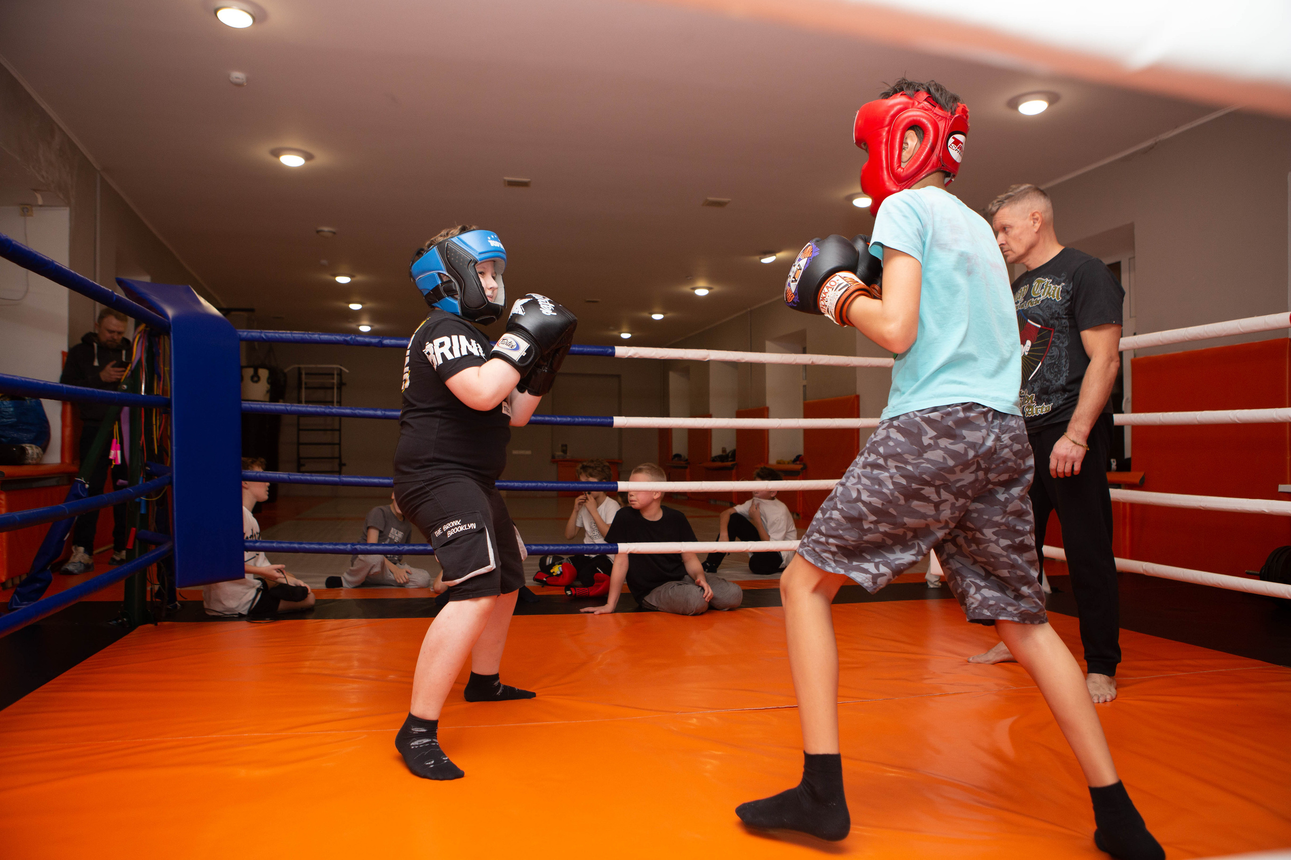Бокс | тренировка дети. Фотограф Абакумова Анастасия