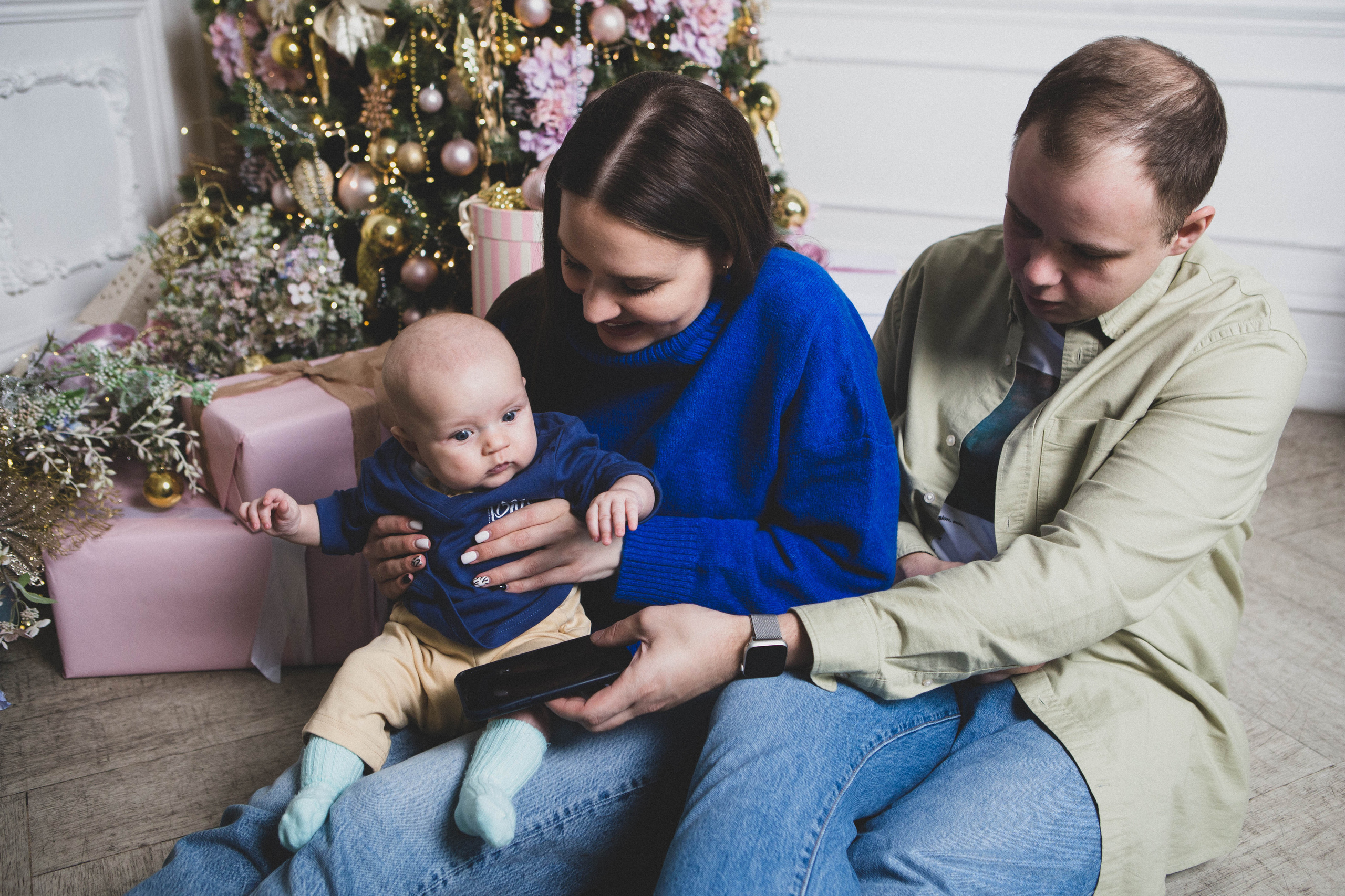 New Year | Зырьяновы. Фотограф Абакумова Анастасия