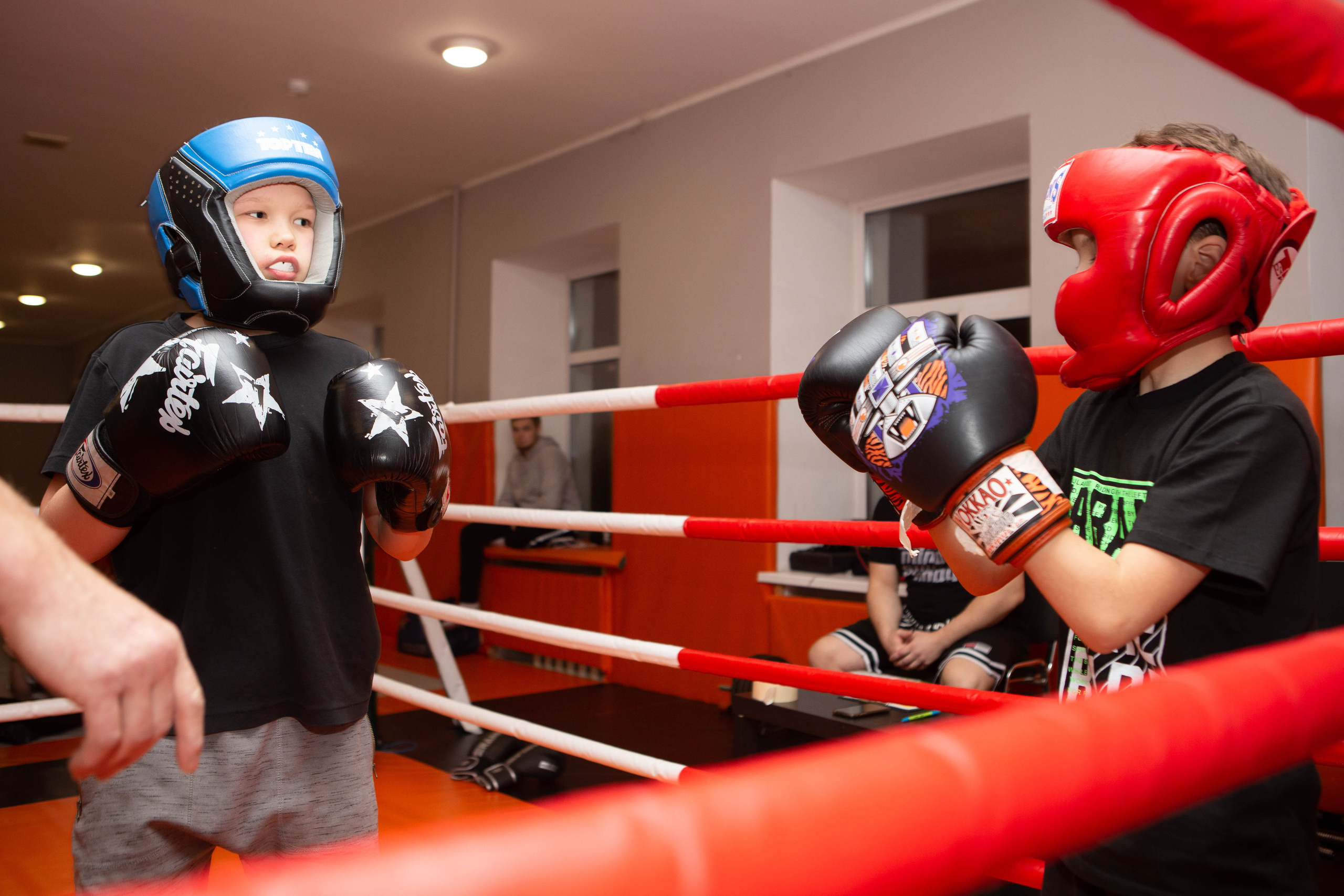 Бокс | тренировка дети. Фотограф Абакумова Анастасия