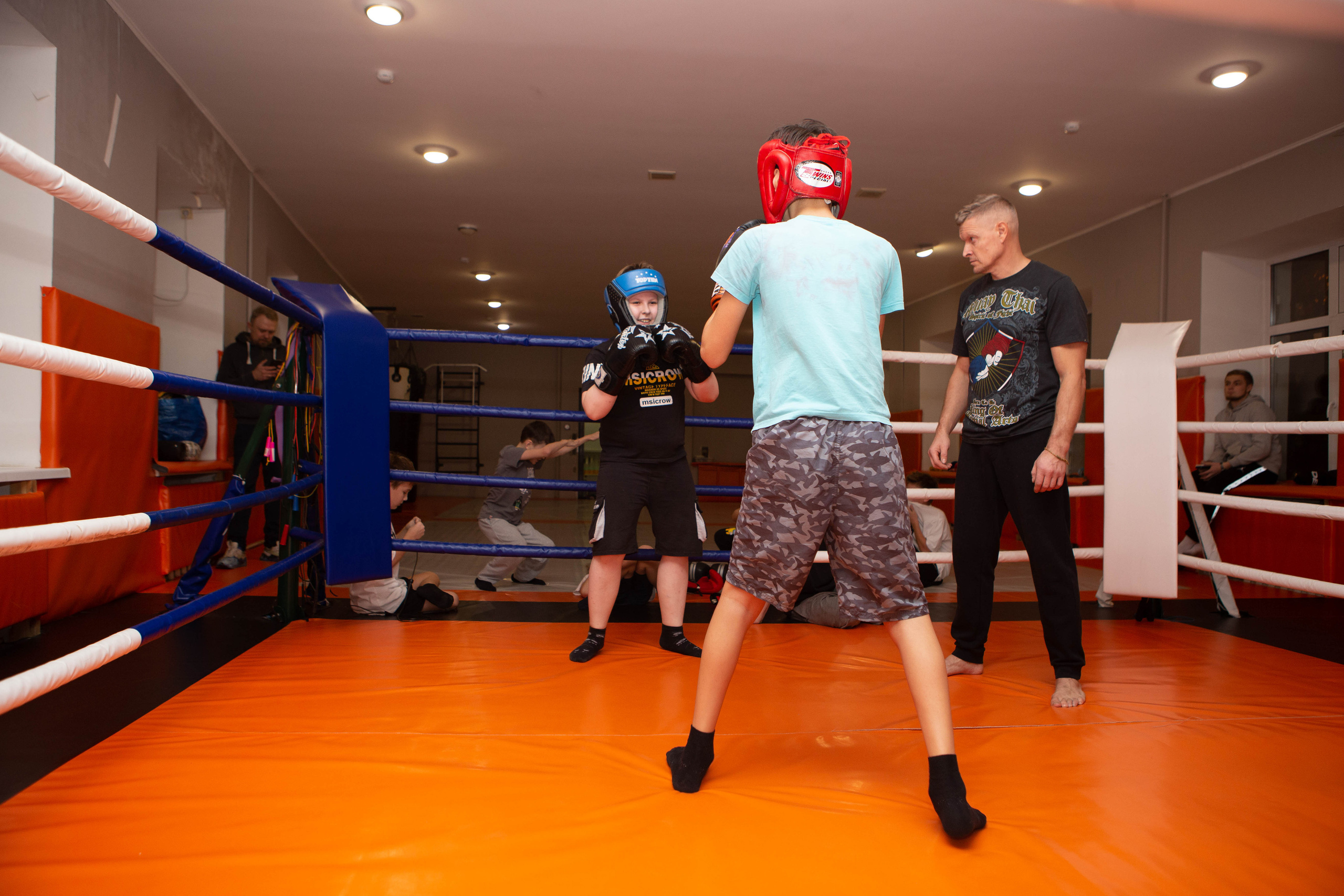 Бокс | тренировка дети. Фотограф Абакумова Анастасия