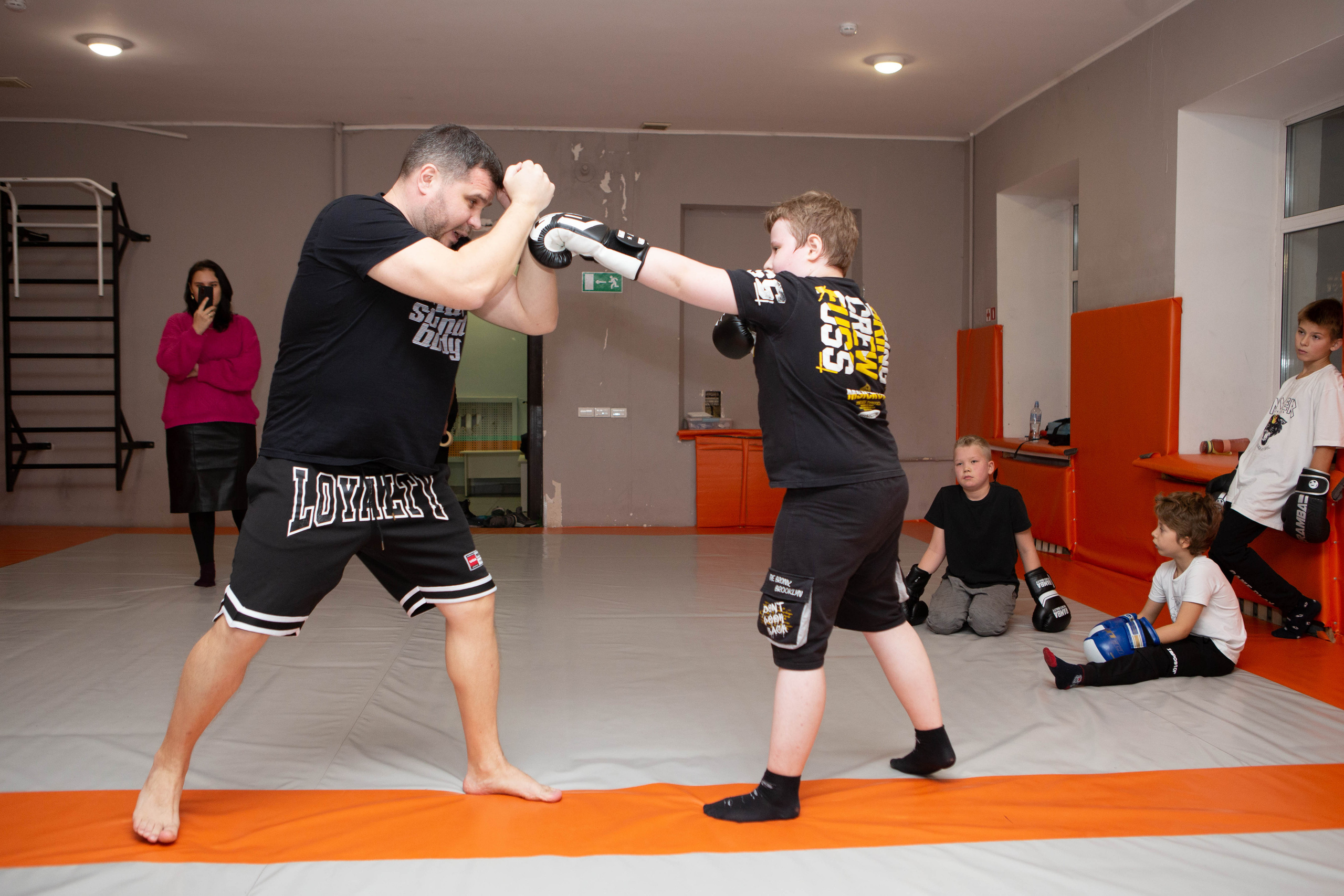 Бокс | тренировка дети. Фотограф Абакумова Анастасия