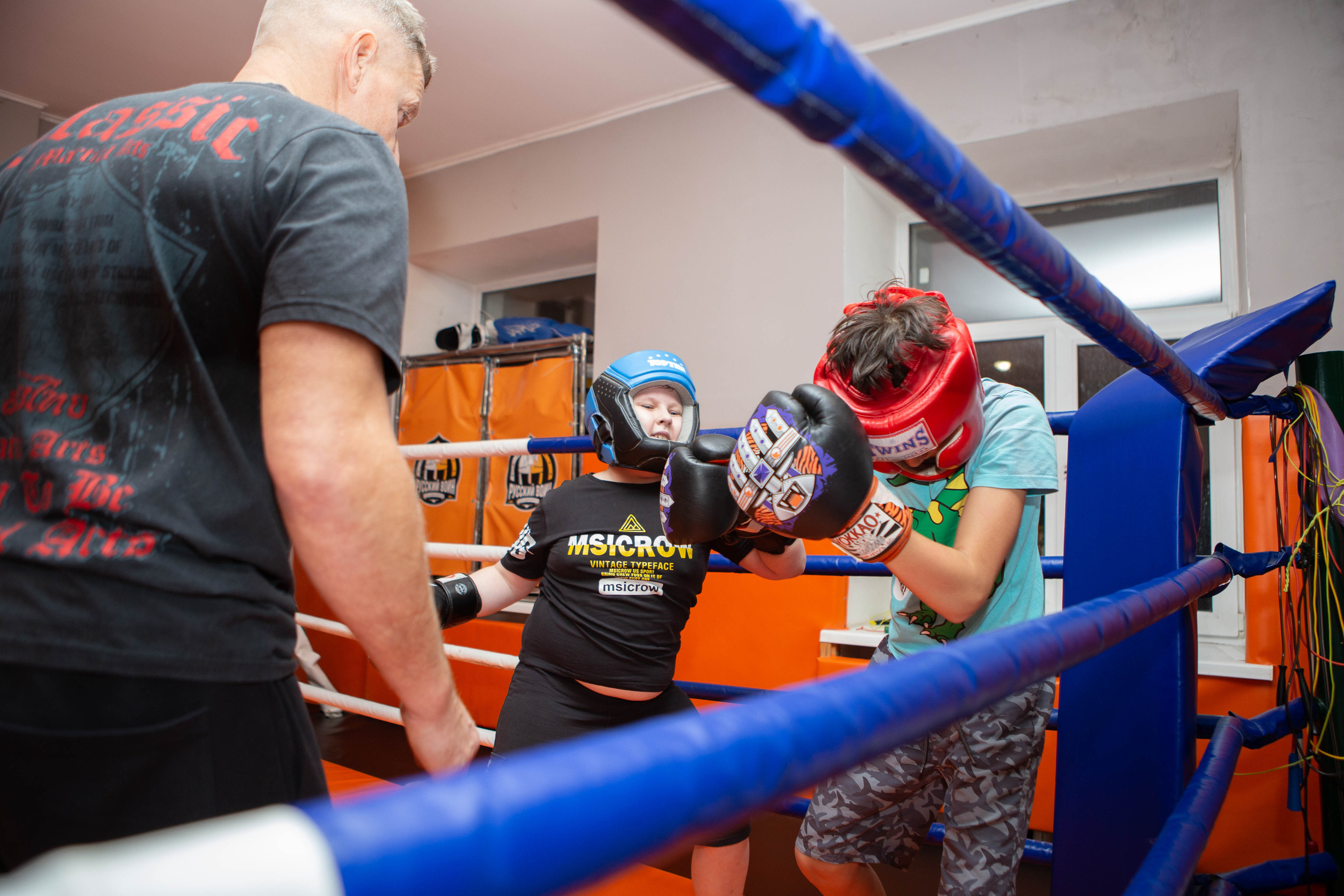 Бокс | тренировка дети. Фотограф Абакумова Анастасия