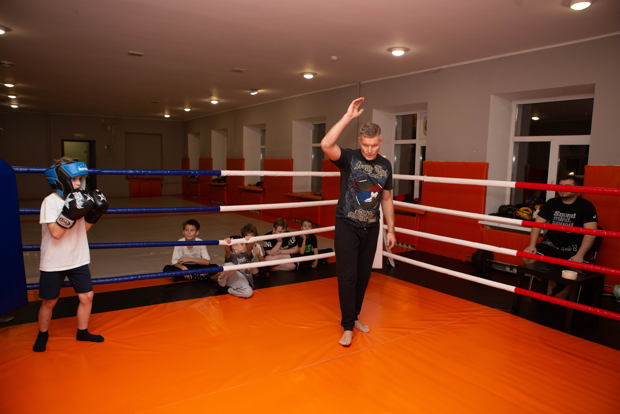 Бокс | тренировка дети. Фотограф Абакумова Анастасия
