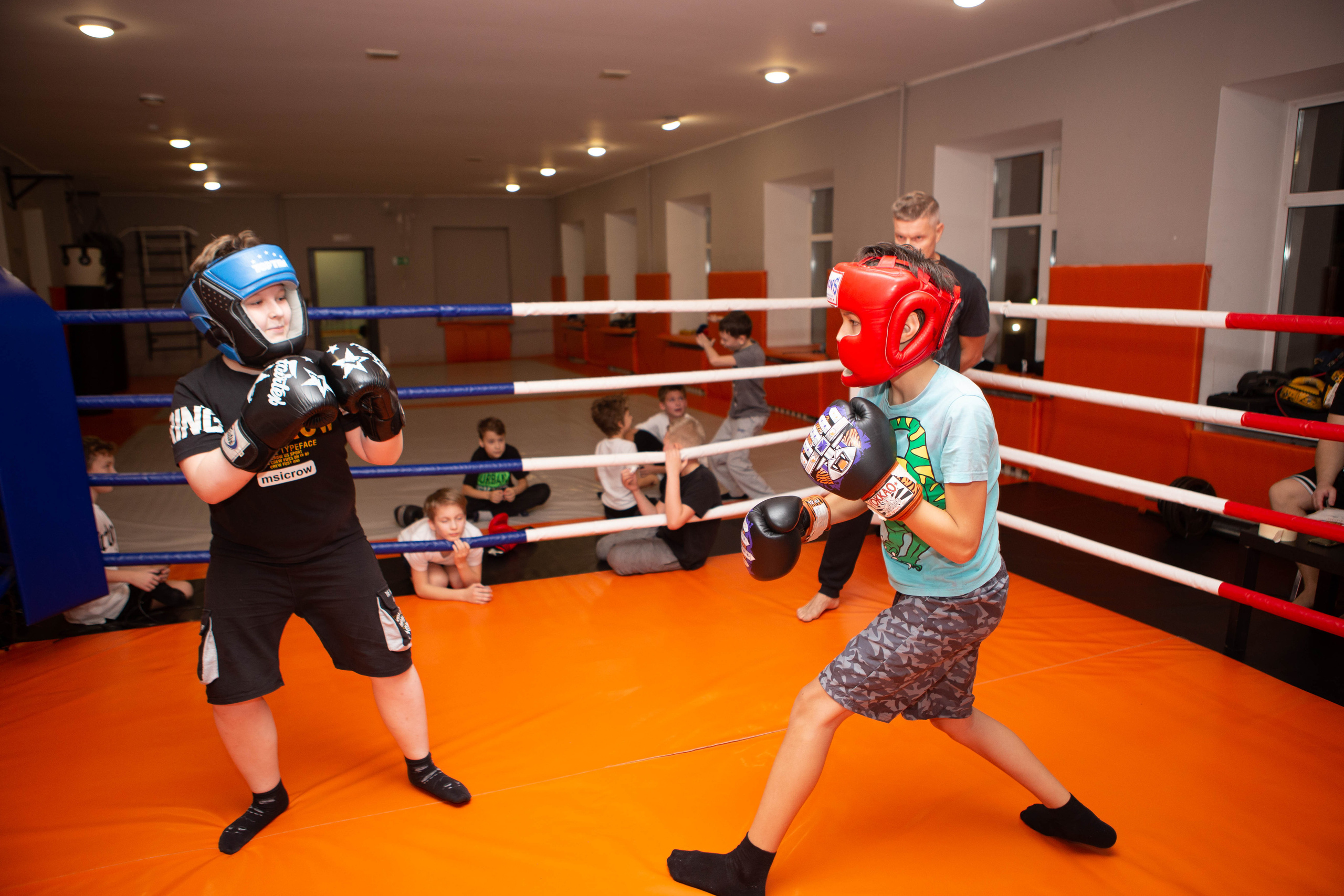 Бокс | тренировка дети. Фотограф Абакумова Анастасия