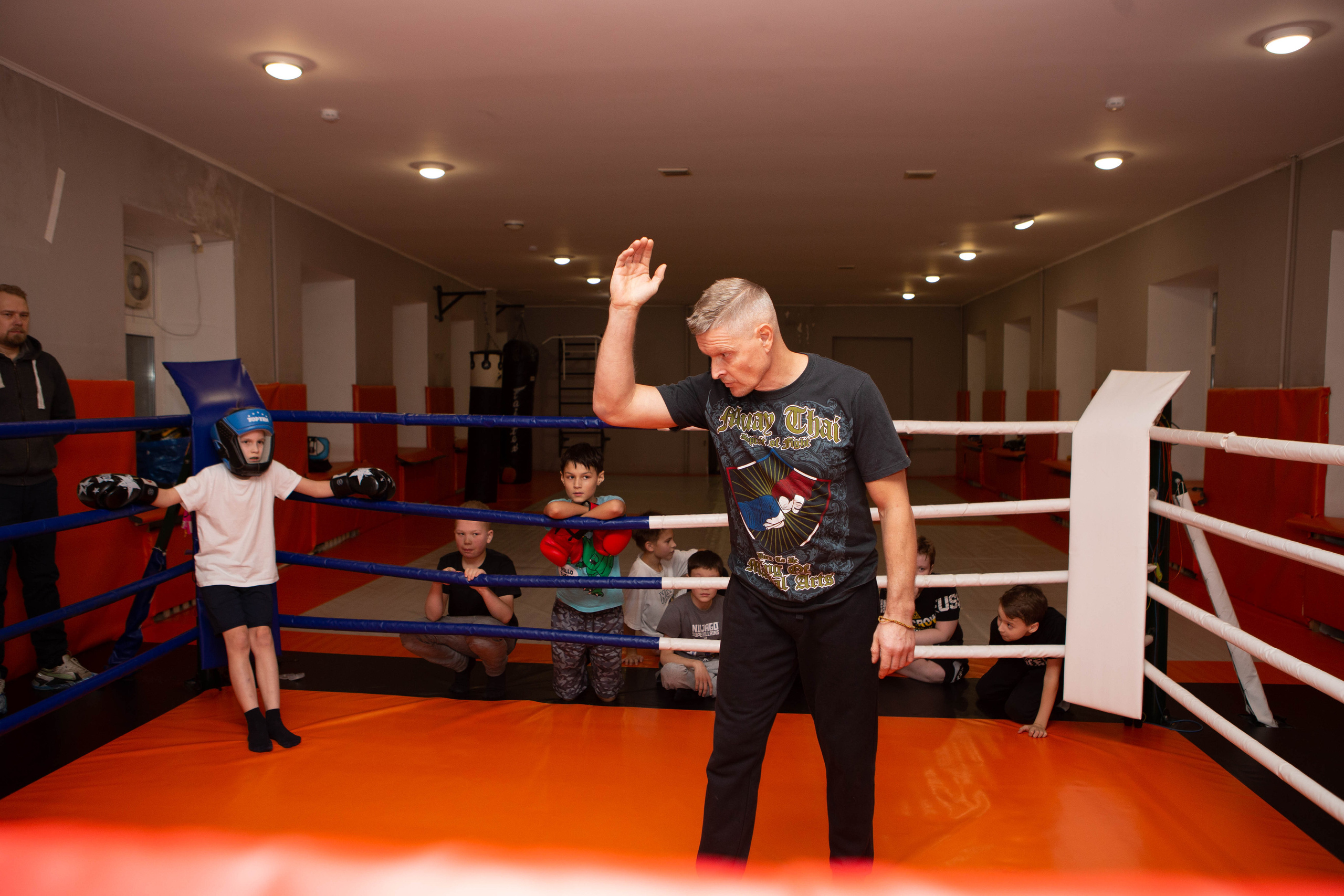 Бокс | тренировка дети. Фотограф Абакумова Анастасия