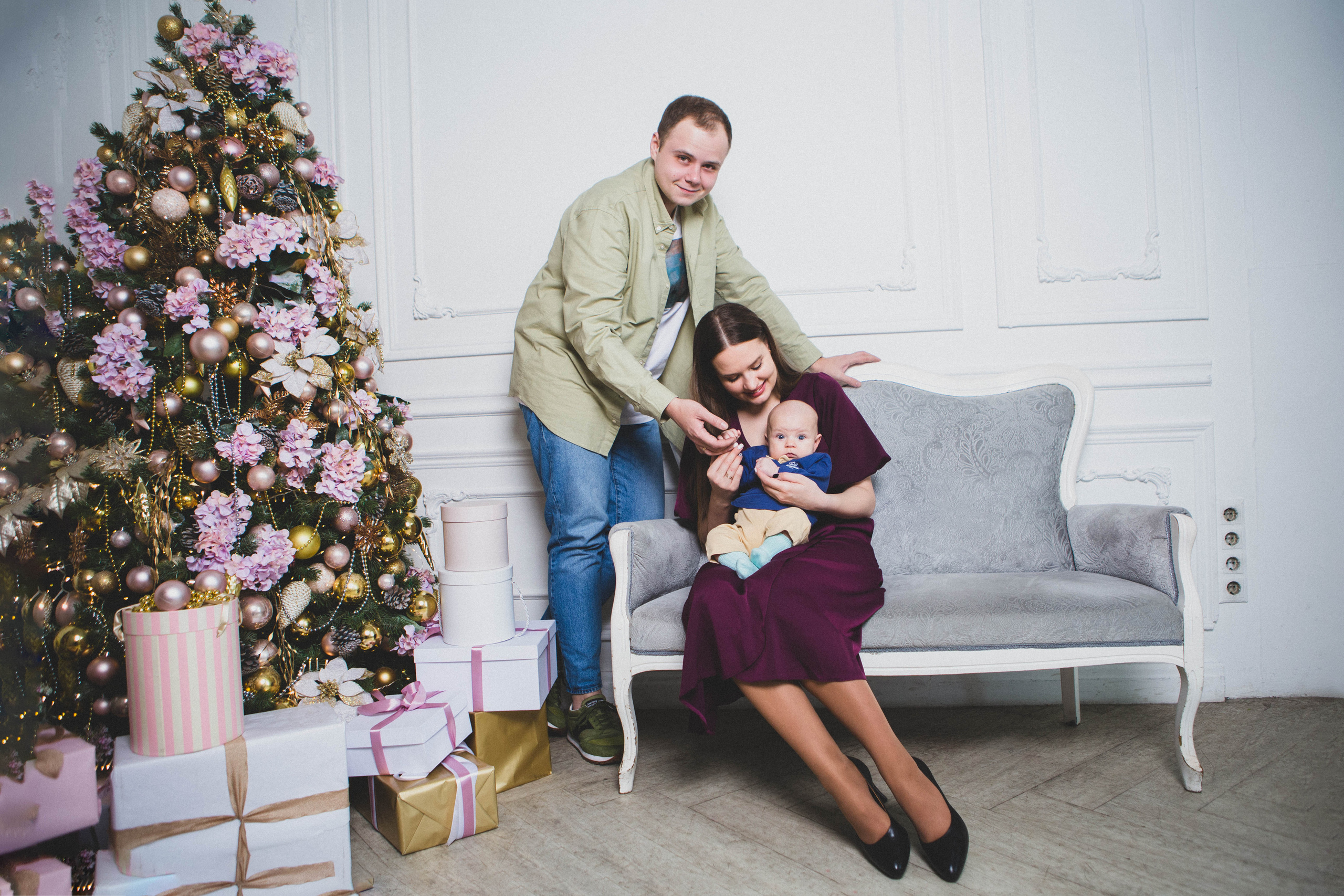 New Year | Зырьяновы. Фотограф Абакумова Анастасия