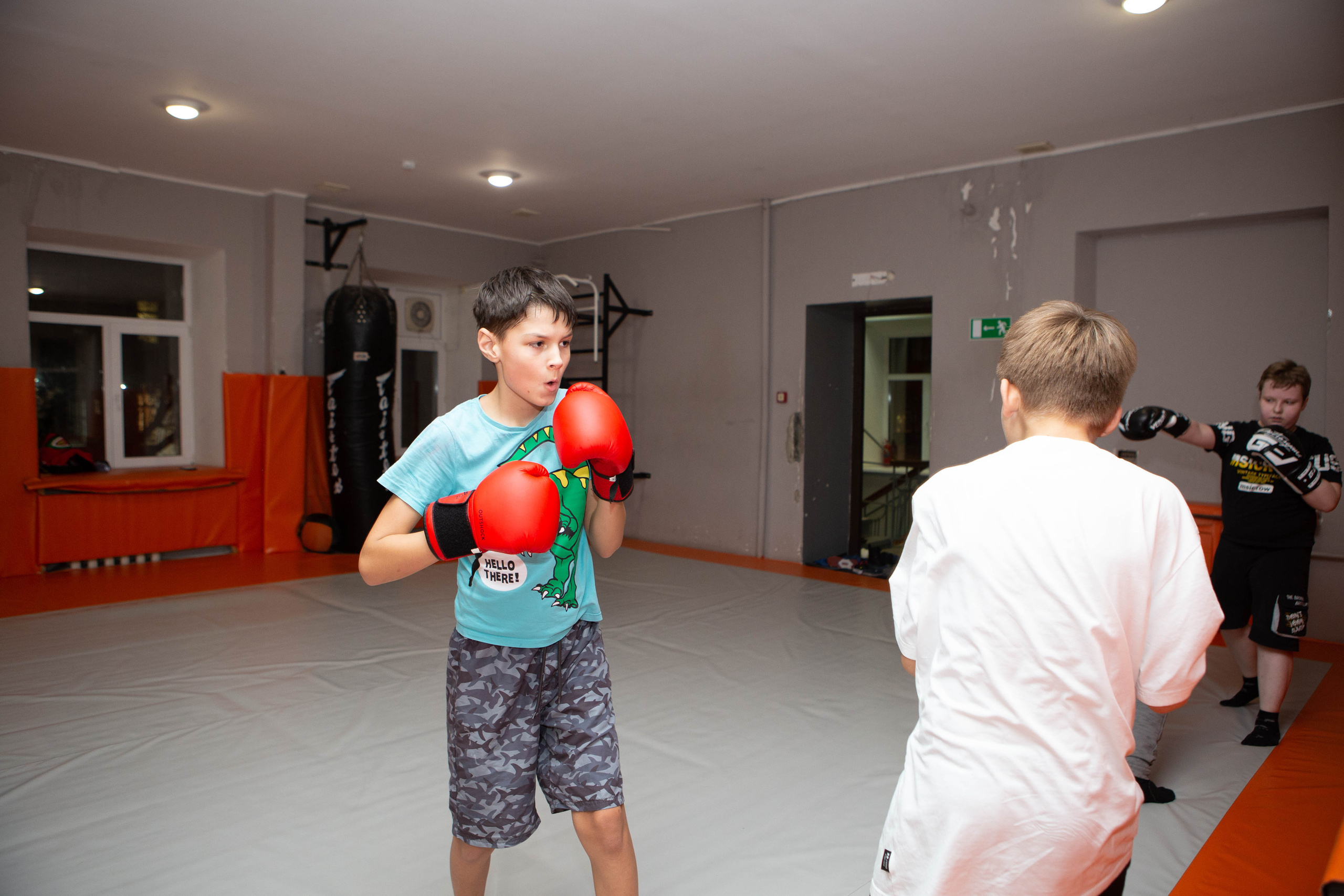 Бокс | тренировка дети. Фотограф Абакумова Анастасия