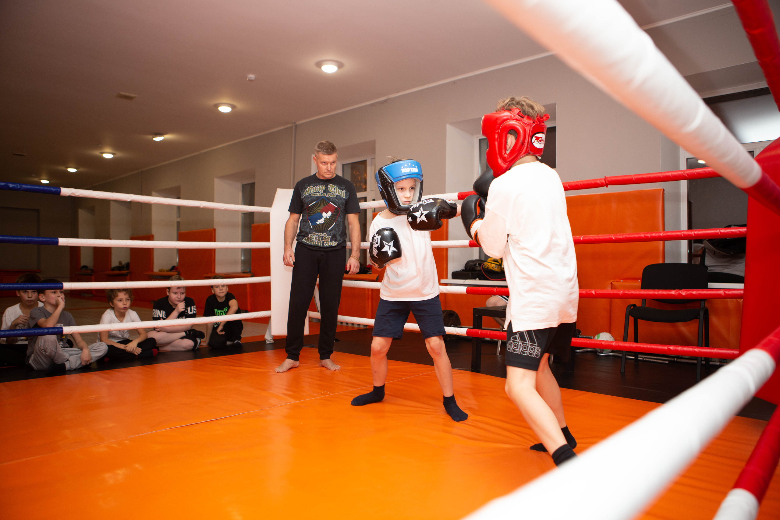 Бокс | тренировка дети. Фотограф Абакумова Анастасия