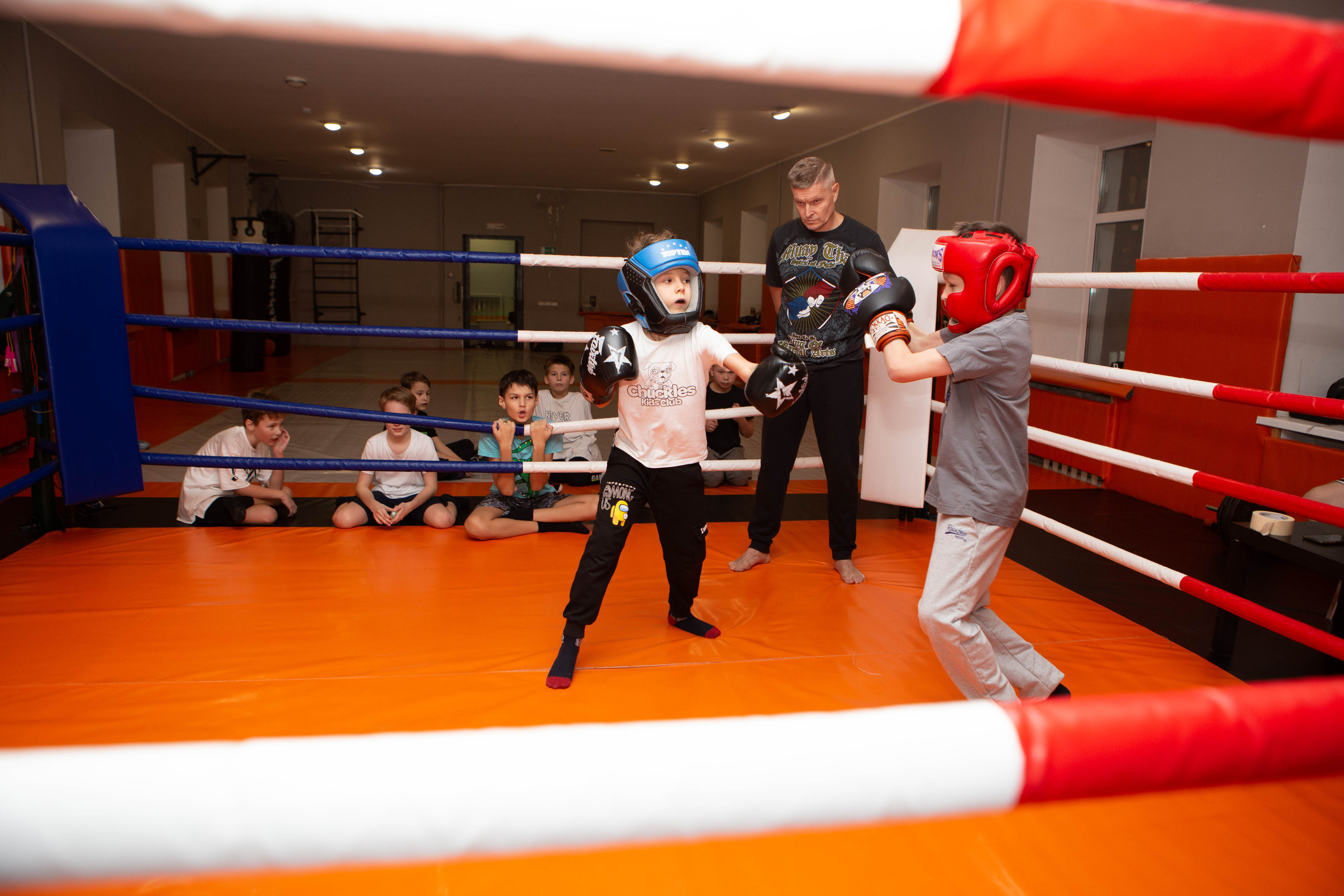 Бокс | тренировка дети. Фотограф Абакумова Анастасия