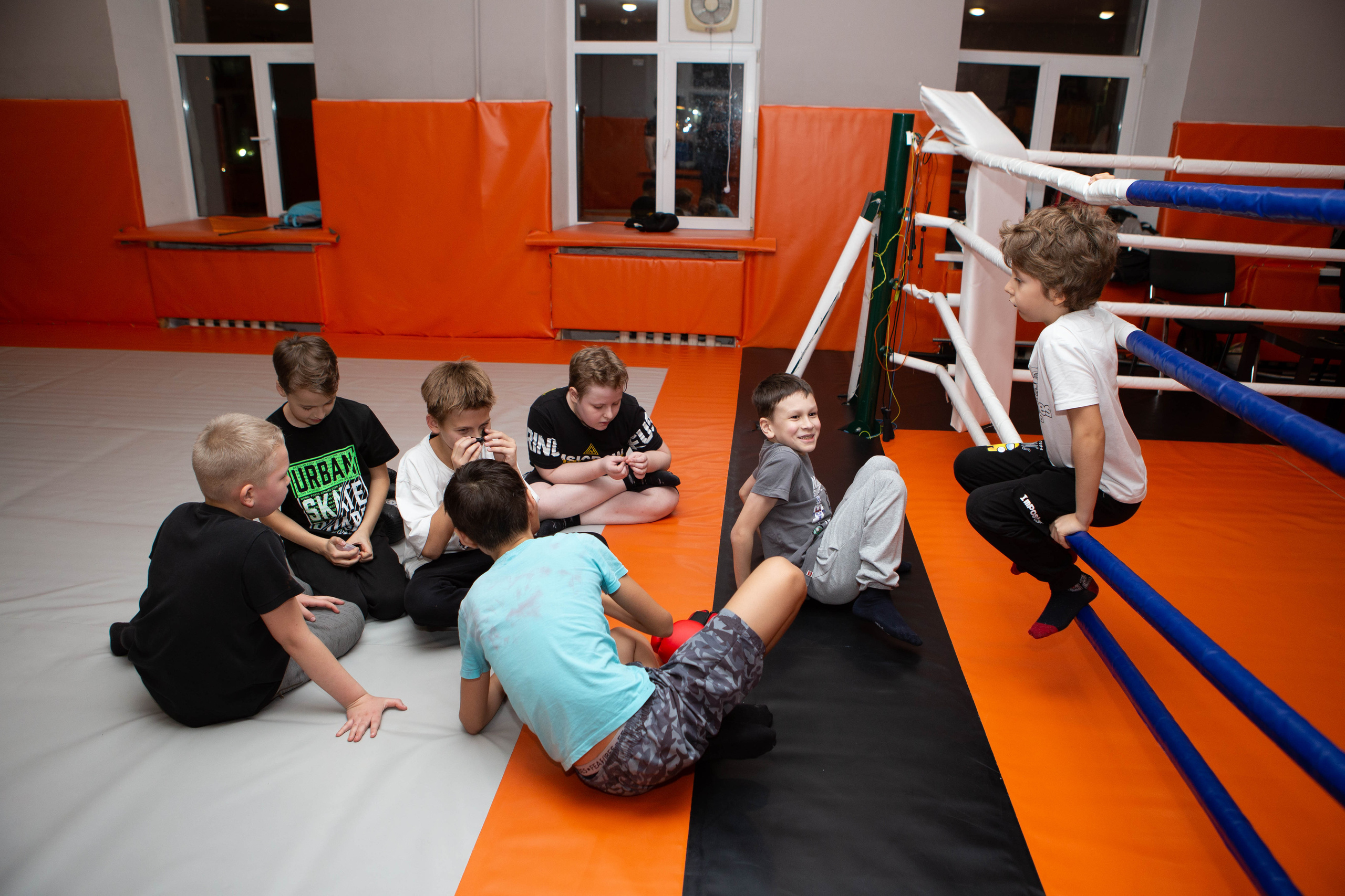 Бокс | тренировка дети. Фотограф Абакумова Анастасия