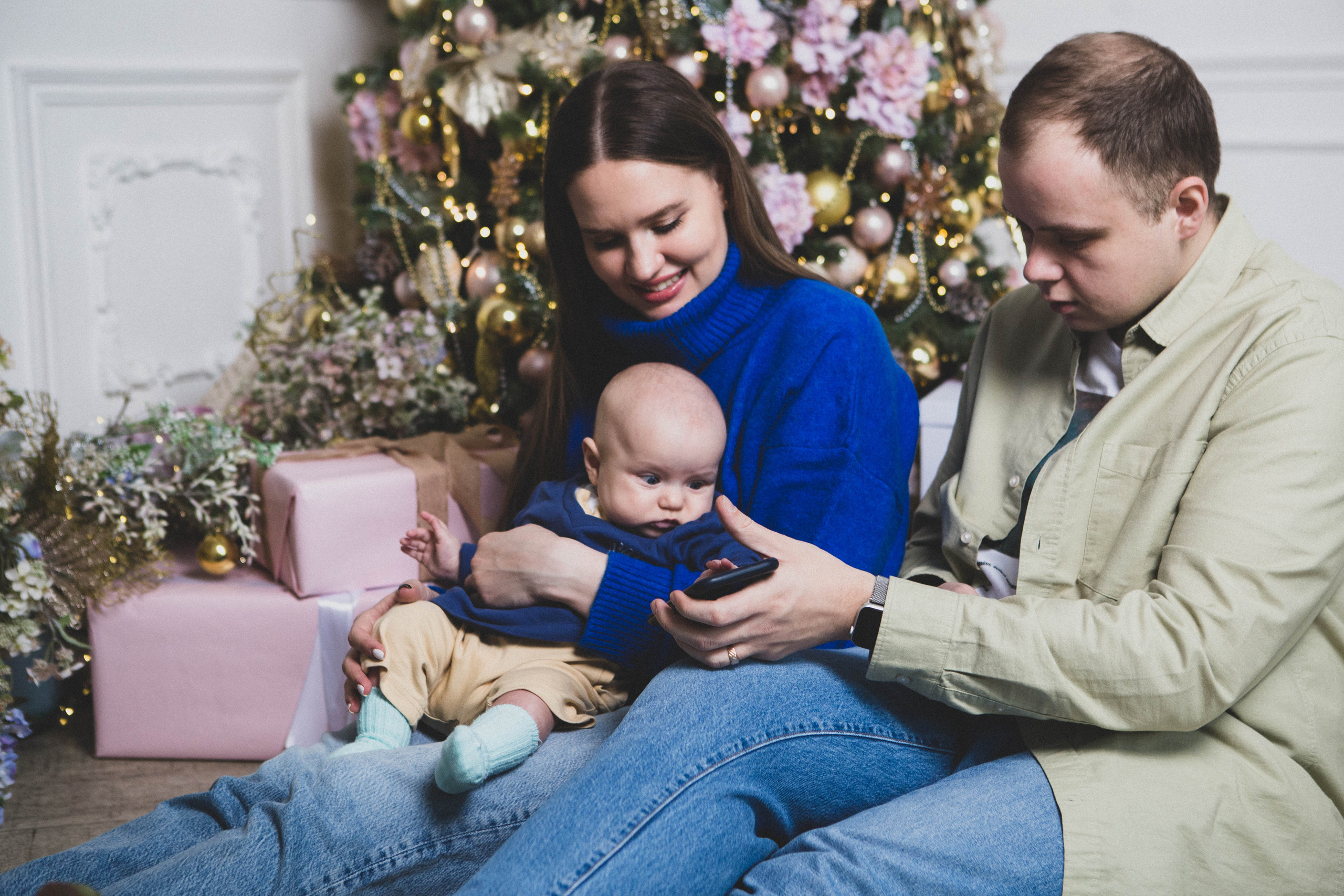 New Year | Зырьяновы. Фотограф Абакумова Анастасия