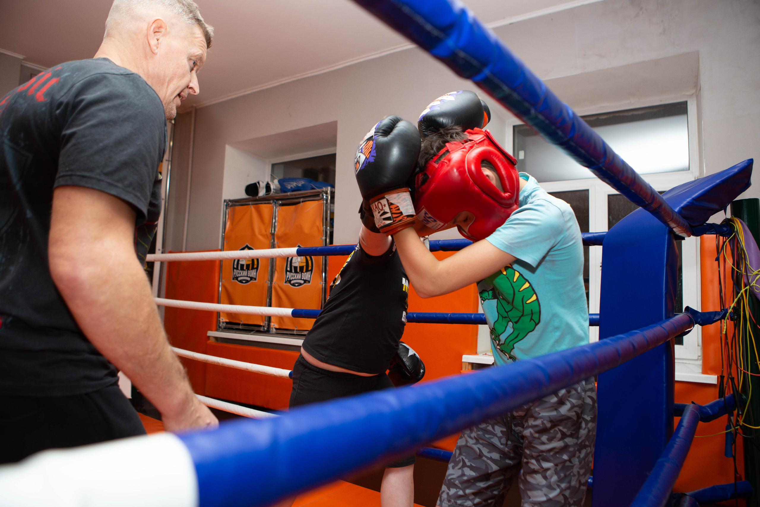 Бокс | тренировка дети. Фотограф Абакумова Анастасия