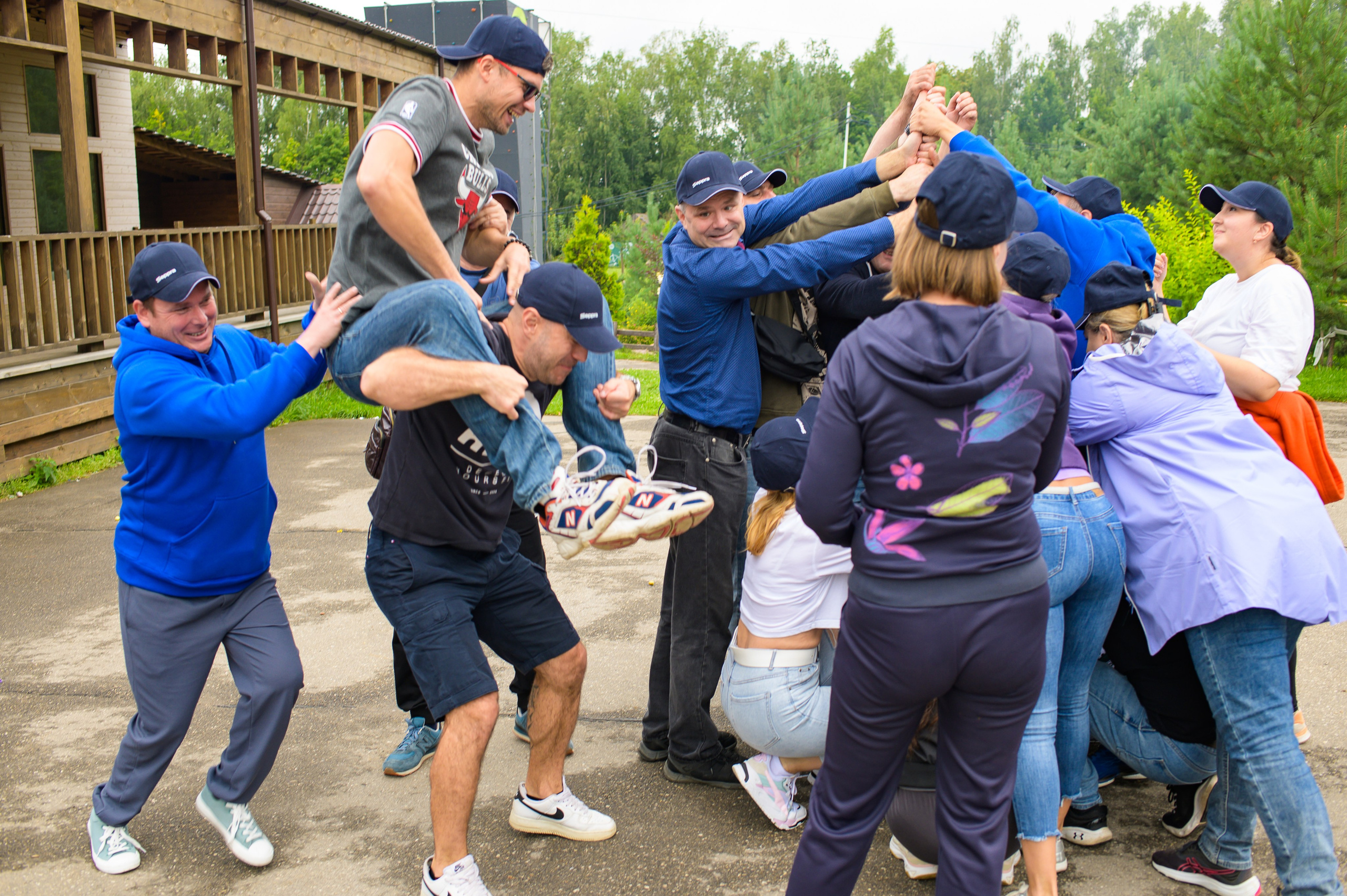 Репортажная съемка тимбилдинга в Нижнем Новгороде для Компании Сэппра