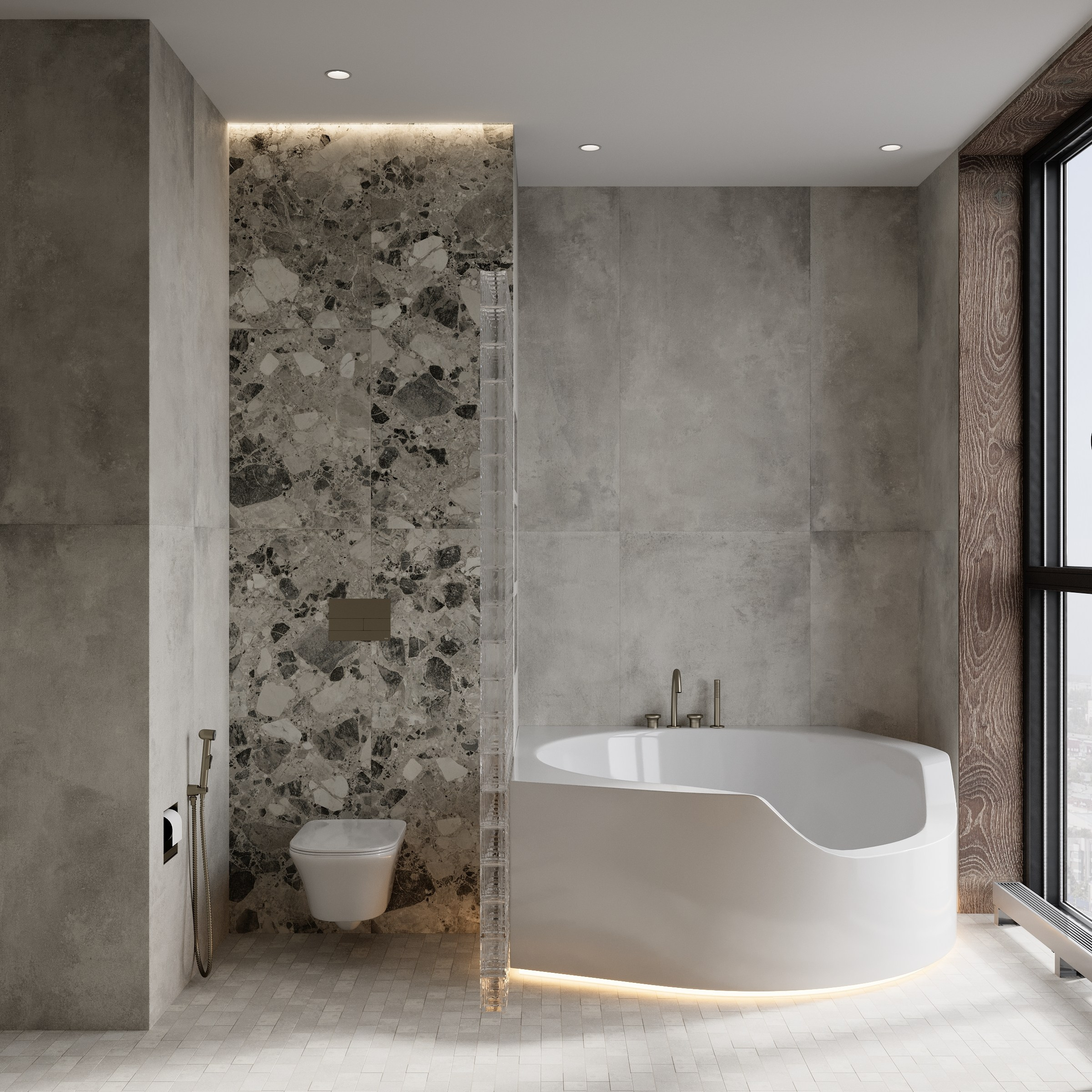 Квартира в Москве 2. Визуализация дизайна интерьера