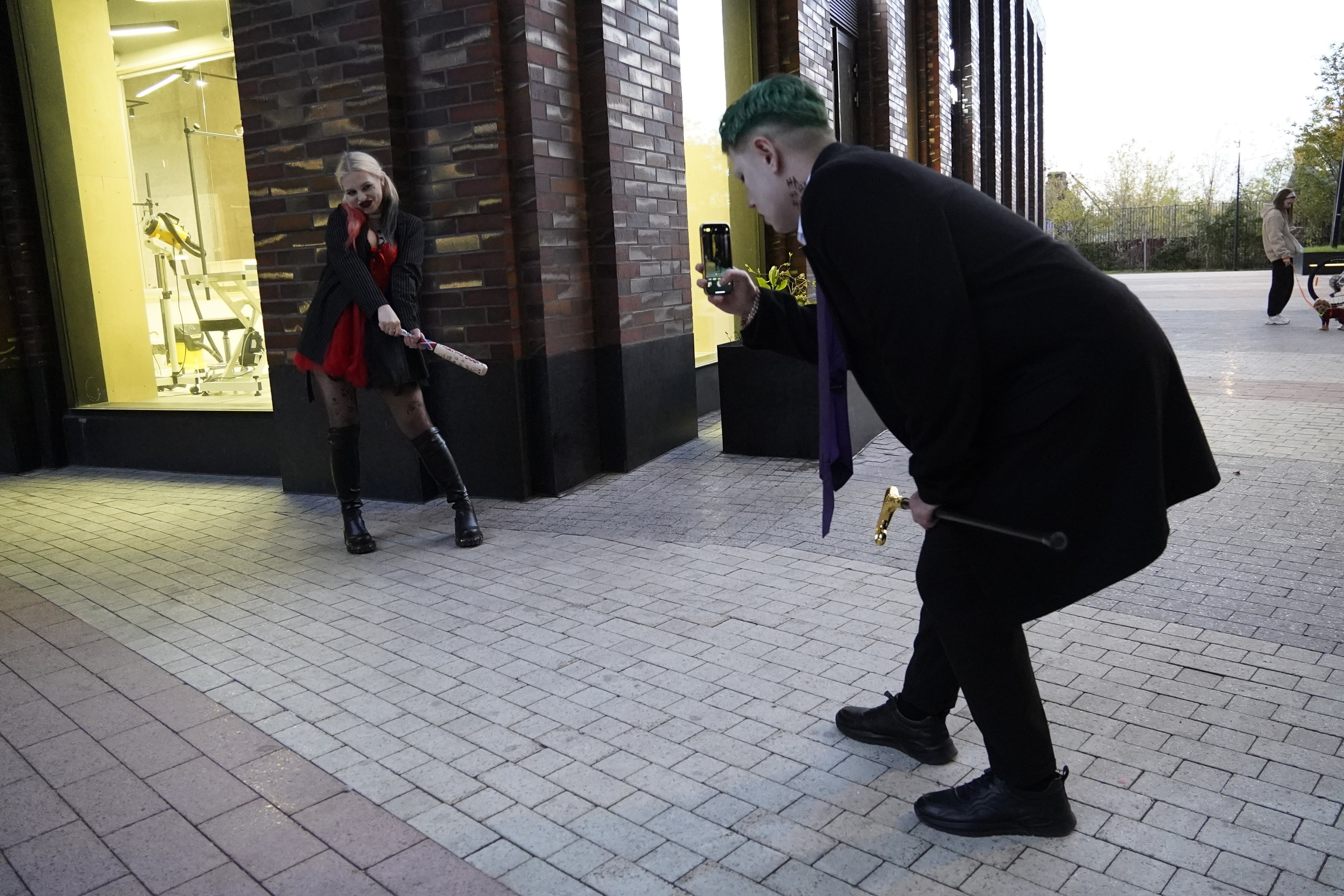 Харли и Джокер. Фотограф и видеограф Елена Суетенкова, Создание ярких воспоминаний о важных событиях. Москва, Россия, Мир