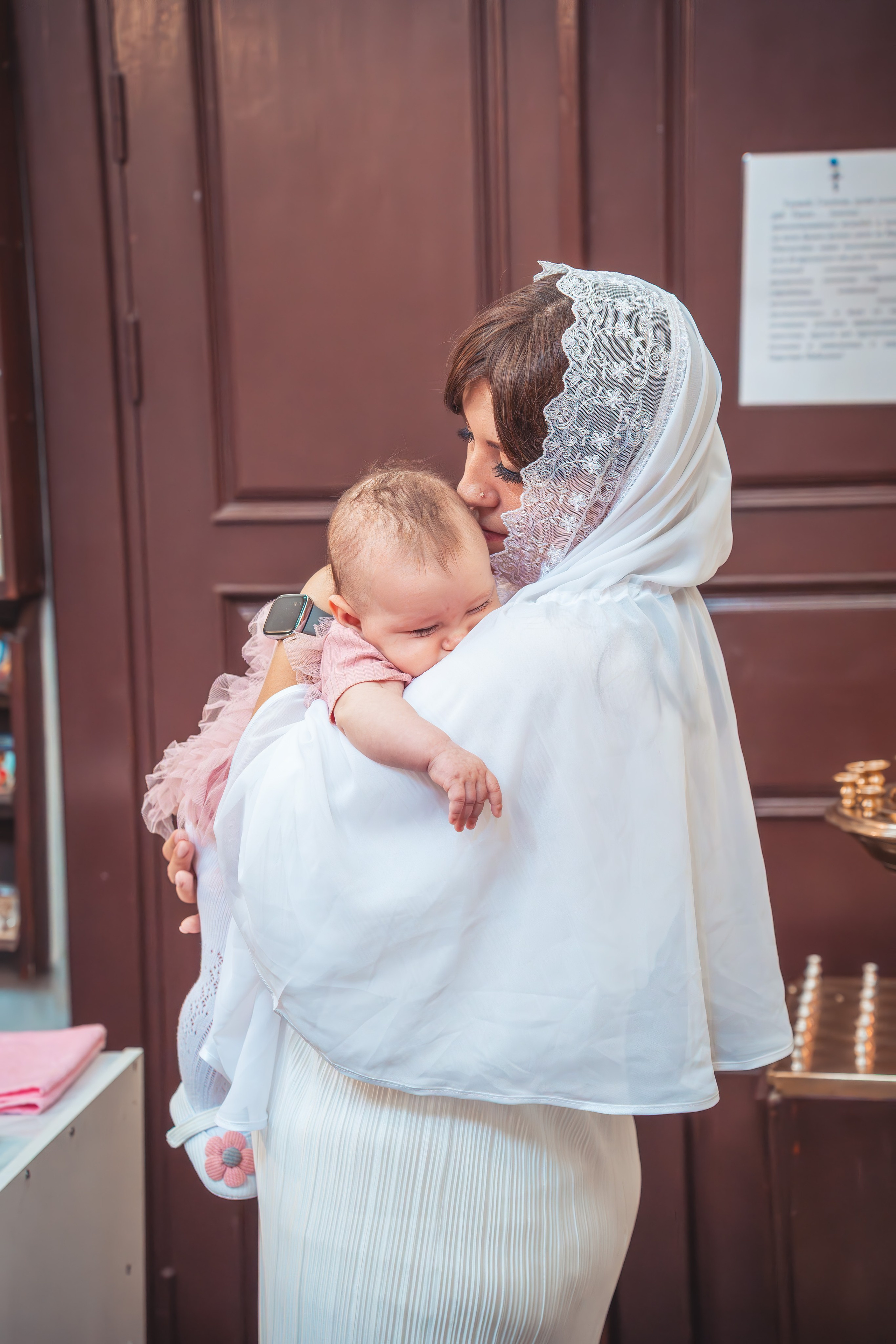 Крещение Анастасии в храме Михаила Тверского. Фотограф Евгений Егоров