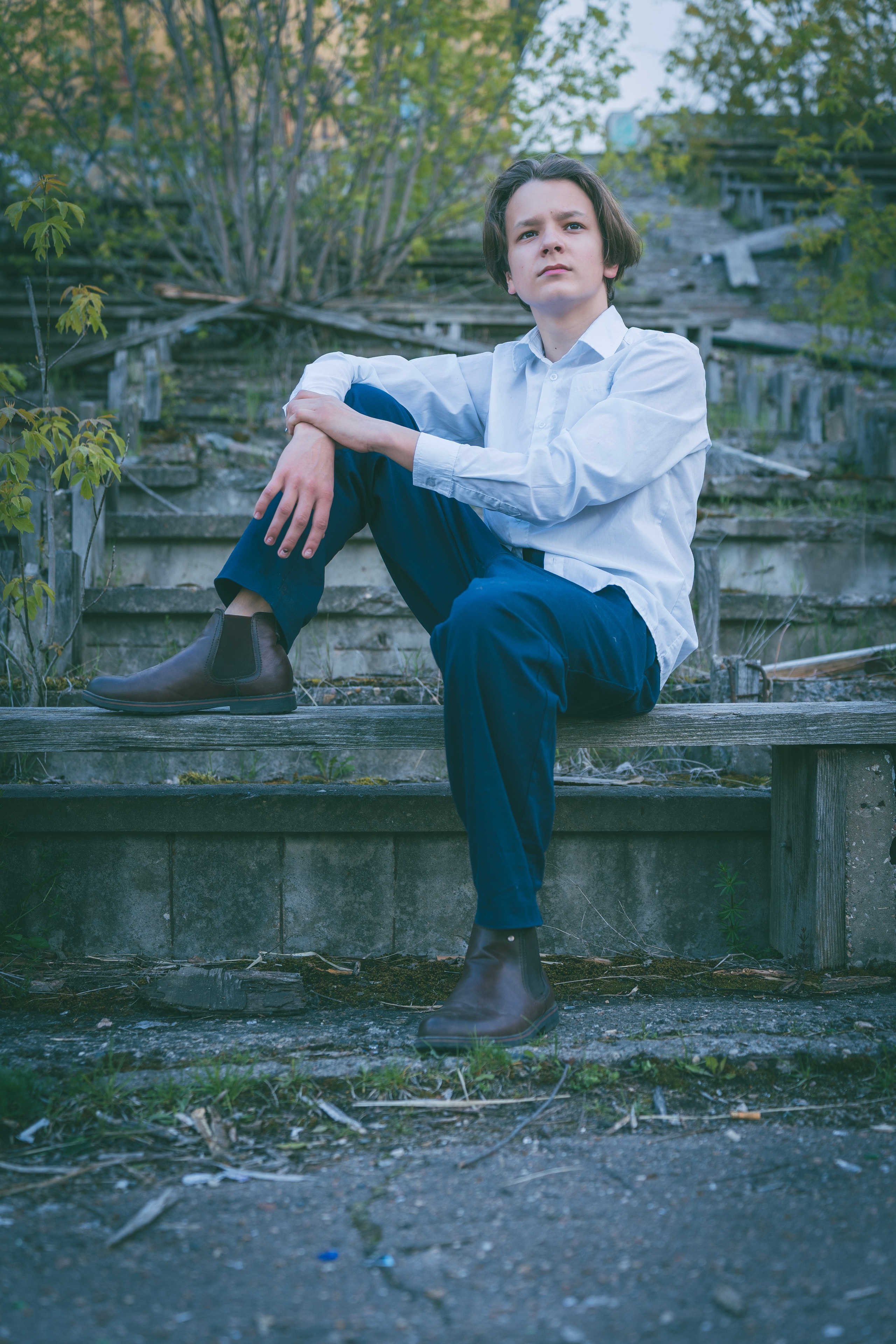 Уличный портрет Ивана. Фотограф Евгений Егоров