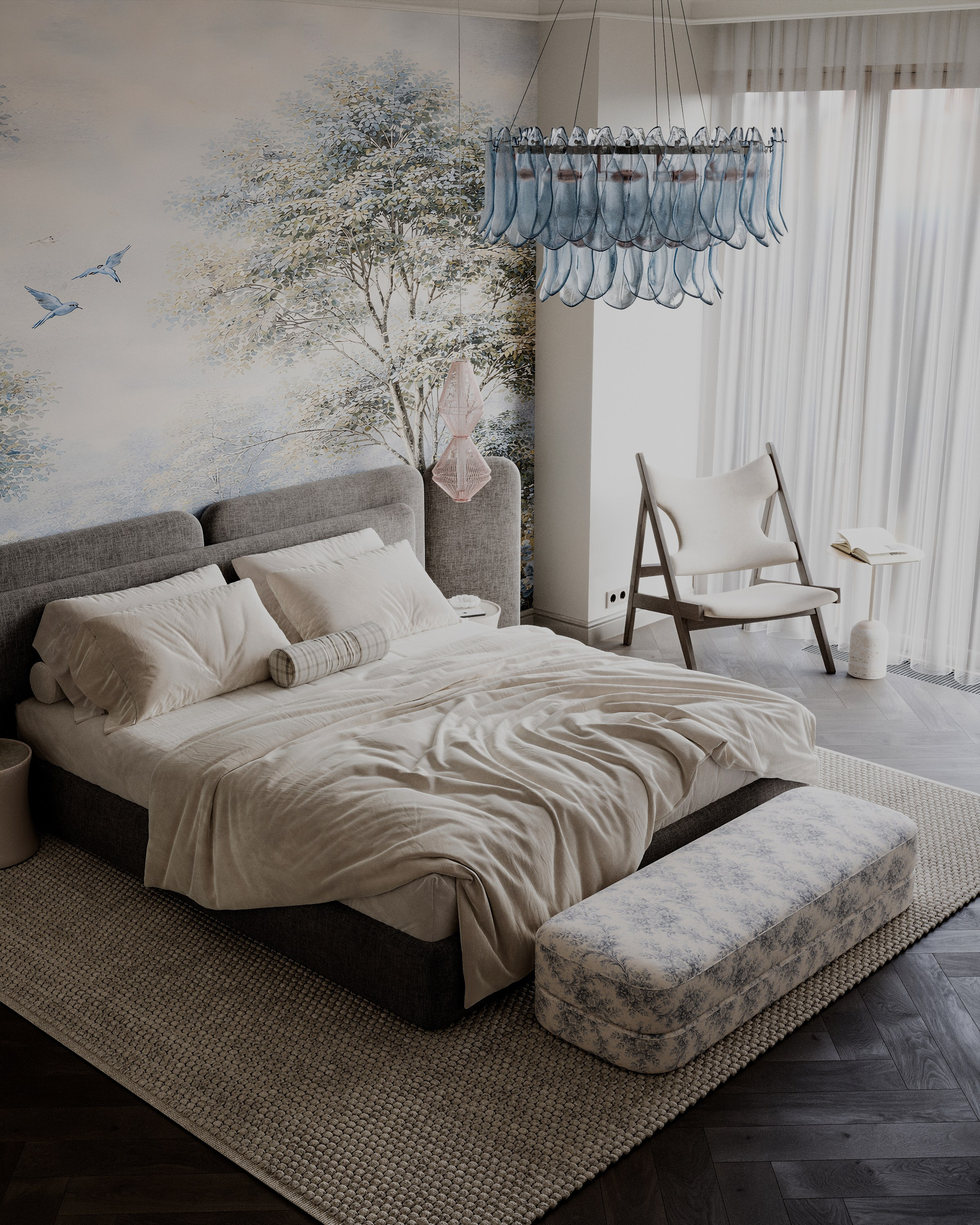 Bedroom. 3D визуализация интерьеров — Ирина