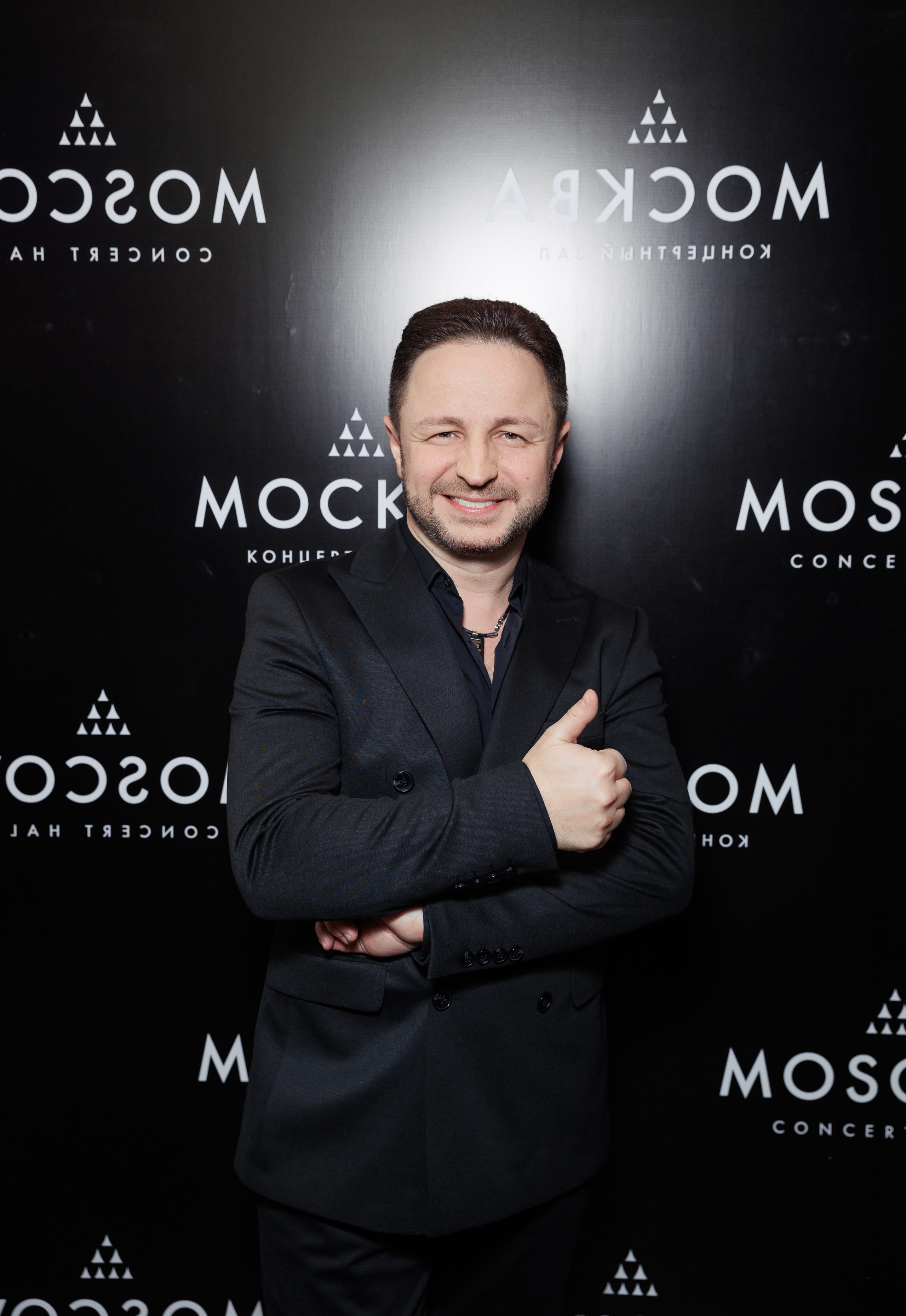 Брендон Стоун на открытии нового концертного зала «Москва»