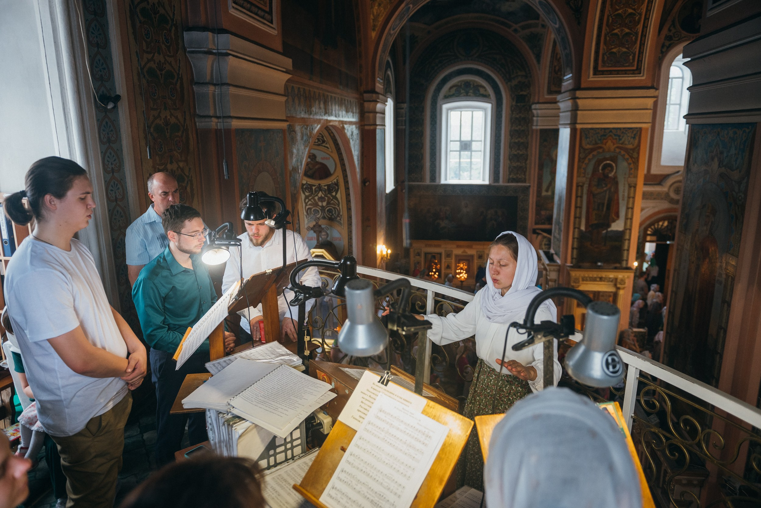 Литургия в праздник Святой Троицы в Преображенском Соборе г. Иваново. Семейный фотограф на крещение, венчание в Иваново Галина Скурихина