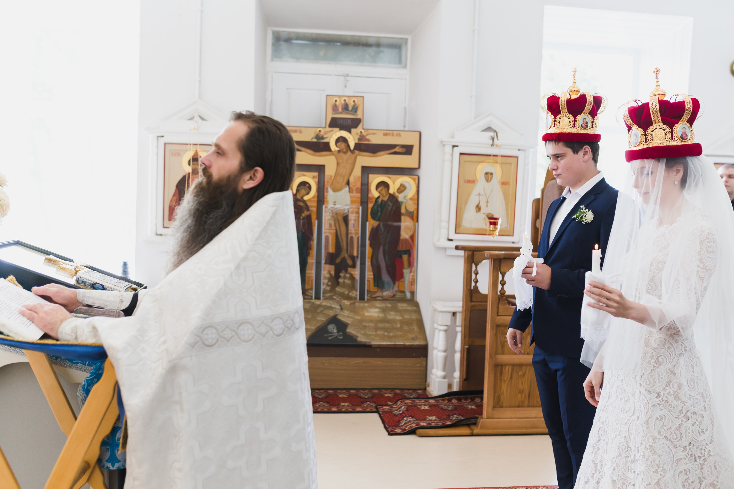 Фотосъемка таинства венчания Николая и Марины. Семейный фотограф на крещение, венчание в Иваново Галина Скурихина