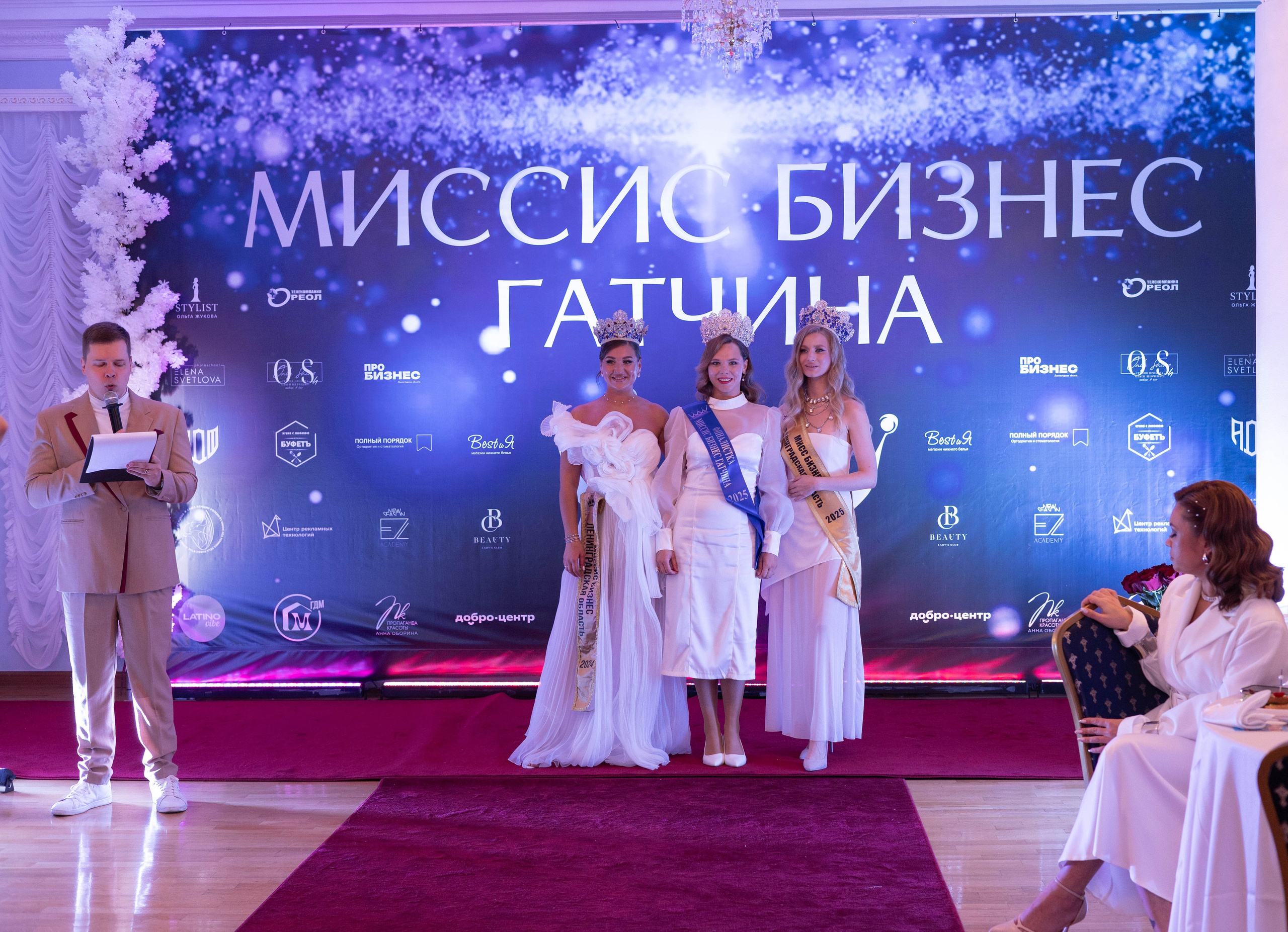 Мисс и Миссис Бизнес Гатчина 2025. Открытие. Главная