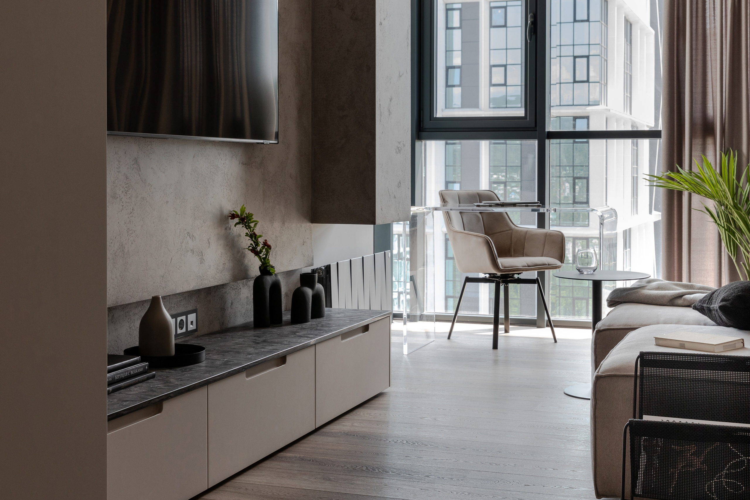 Дизайн проект Ксении Костарной @kostar_archidesign в ЖК "Сочи Парк". Интерьерный фотограф Москва