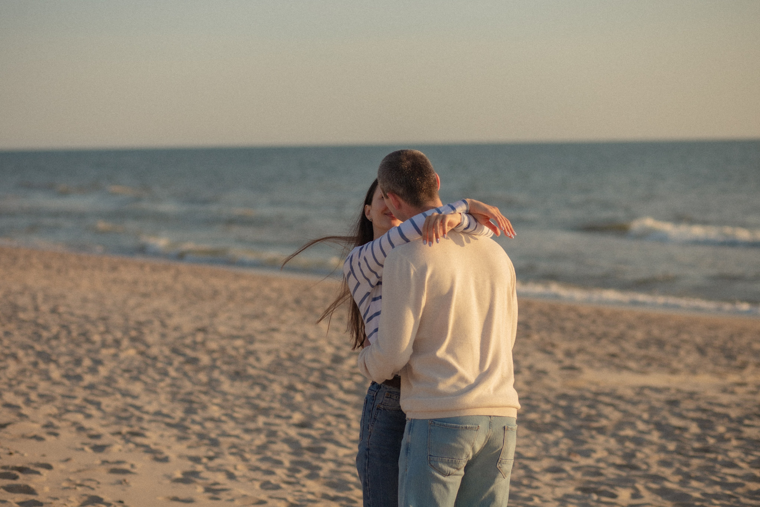 Павел и Татьяна. Закат в Янтарном. Фотограф в Калининграде Решетникова Алина