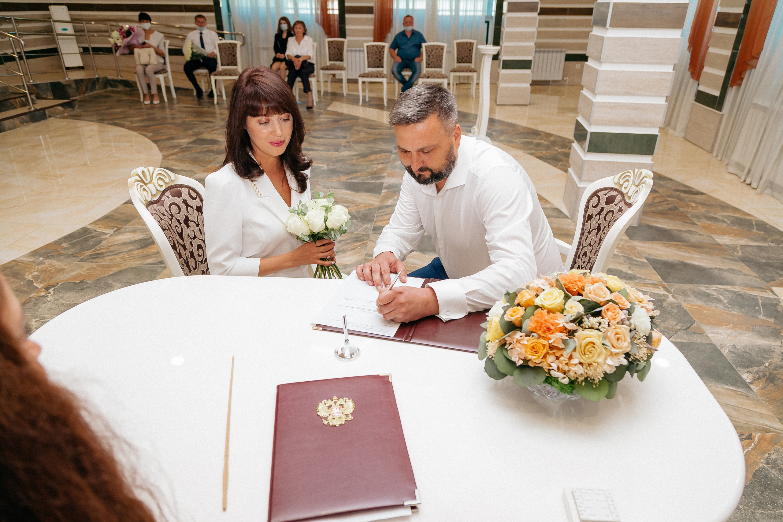 Максим и Александра ЗАГС. Алексей Никифоров свадебный и семейный фотограф Москва, Химки