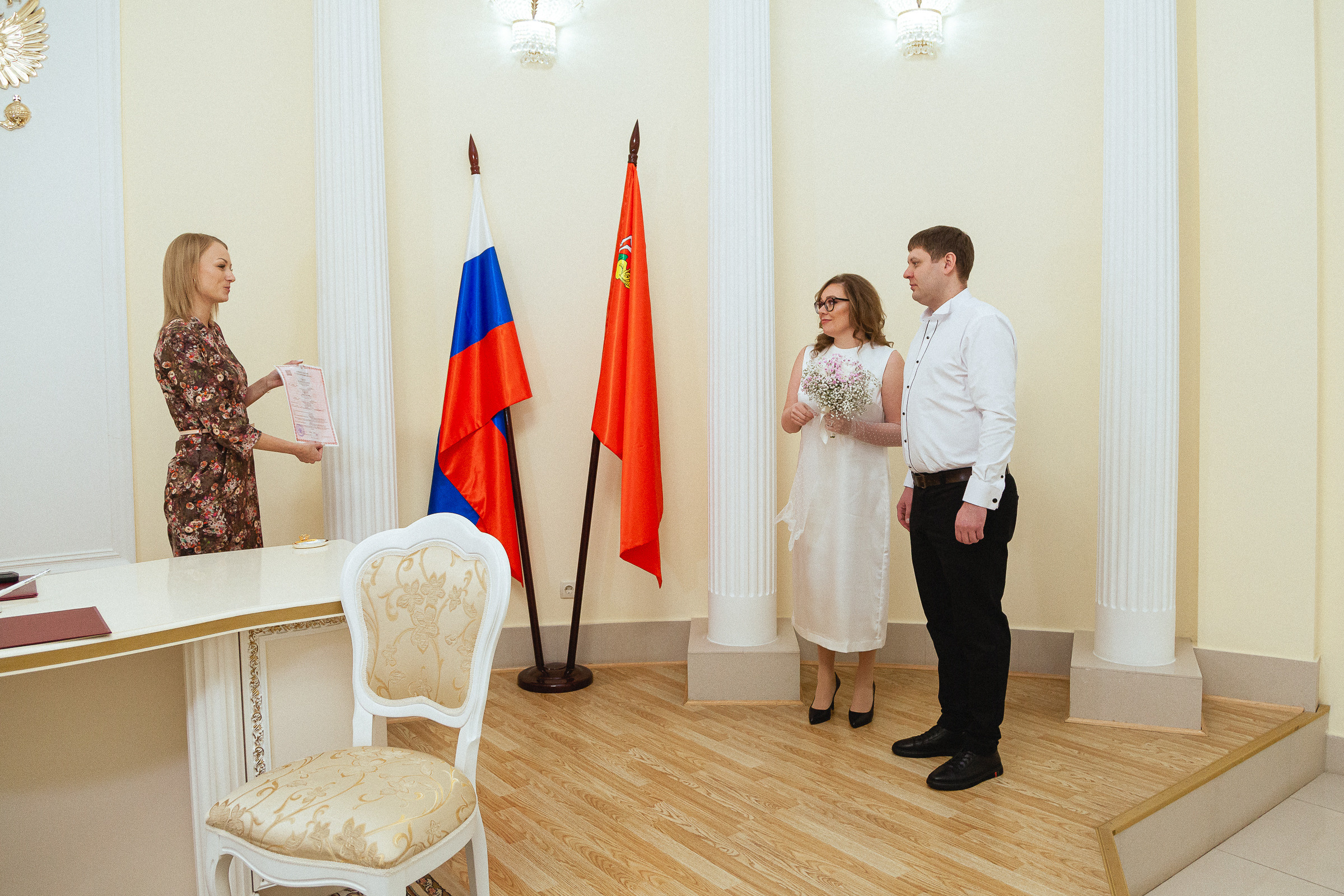 Дмитрий и Лилия ЗАГС. Алексей Никифоров свадебный и семейный фотограф Москва, Химки