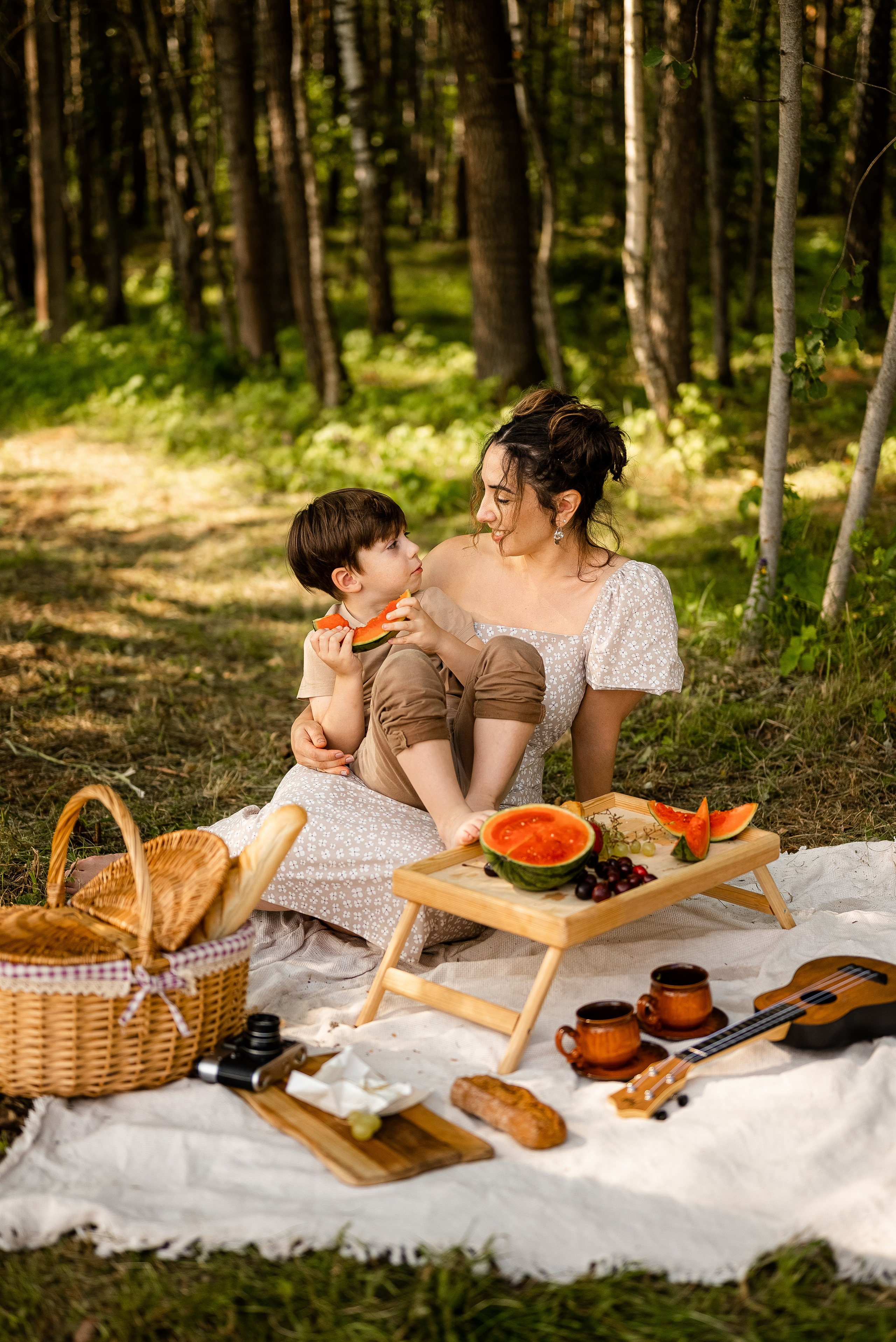 Лето, пикник, арбуз, вода…. Свадебный и портретный фотограф в Минске Наташа Каракулова