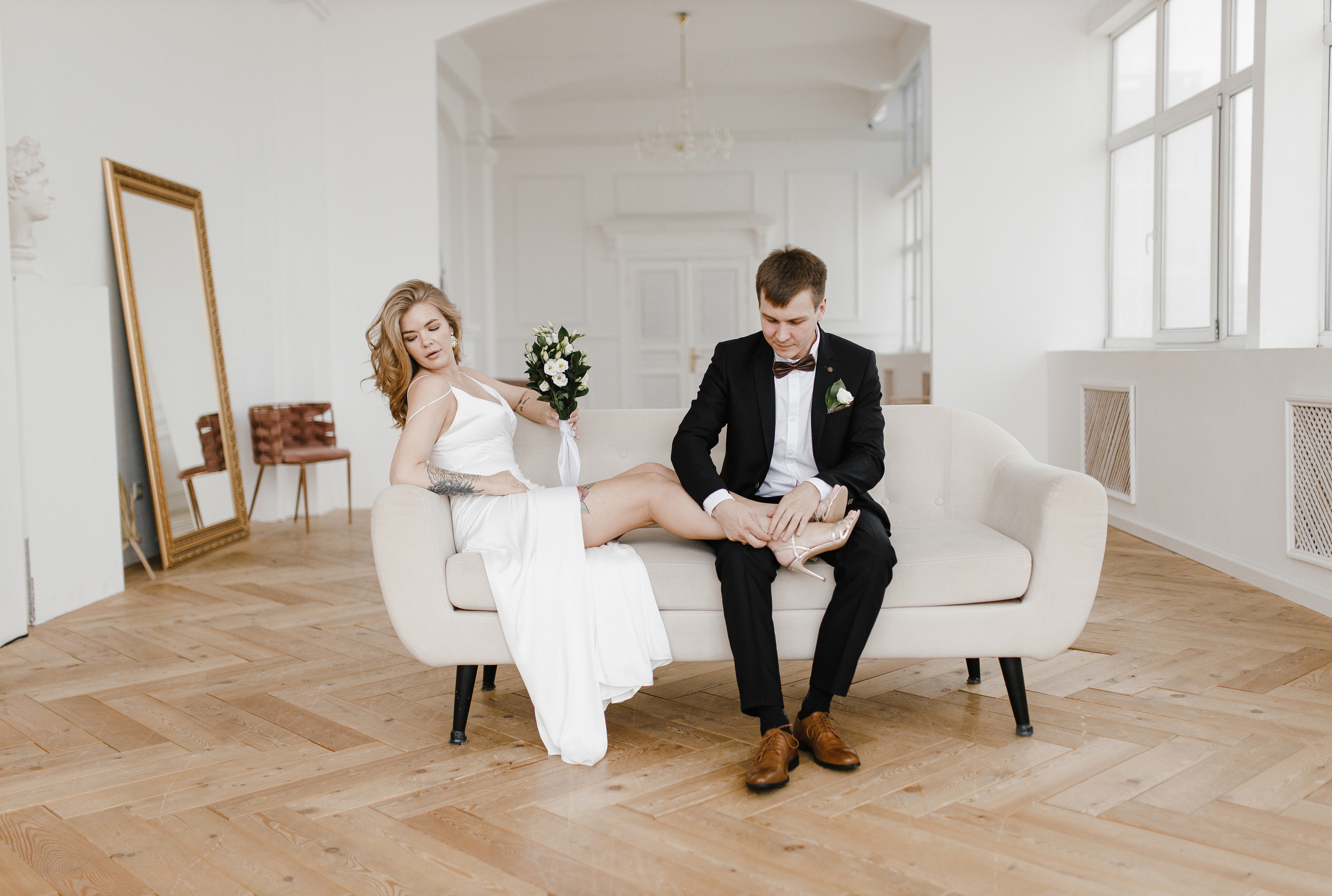 Маша и&nbsp;Леня