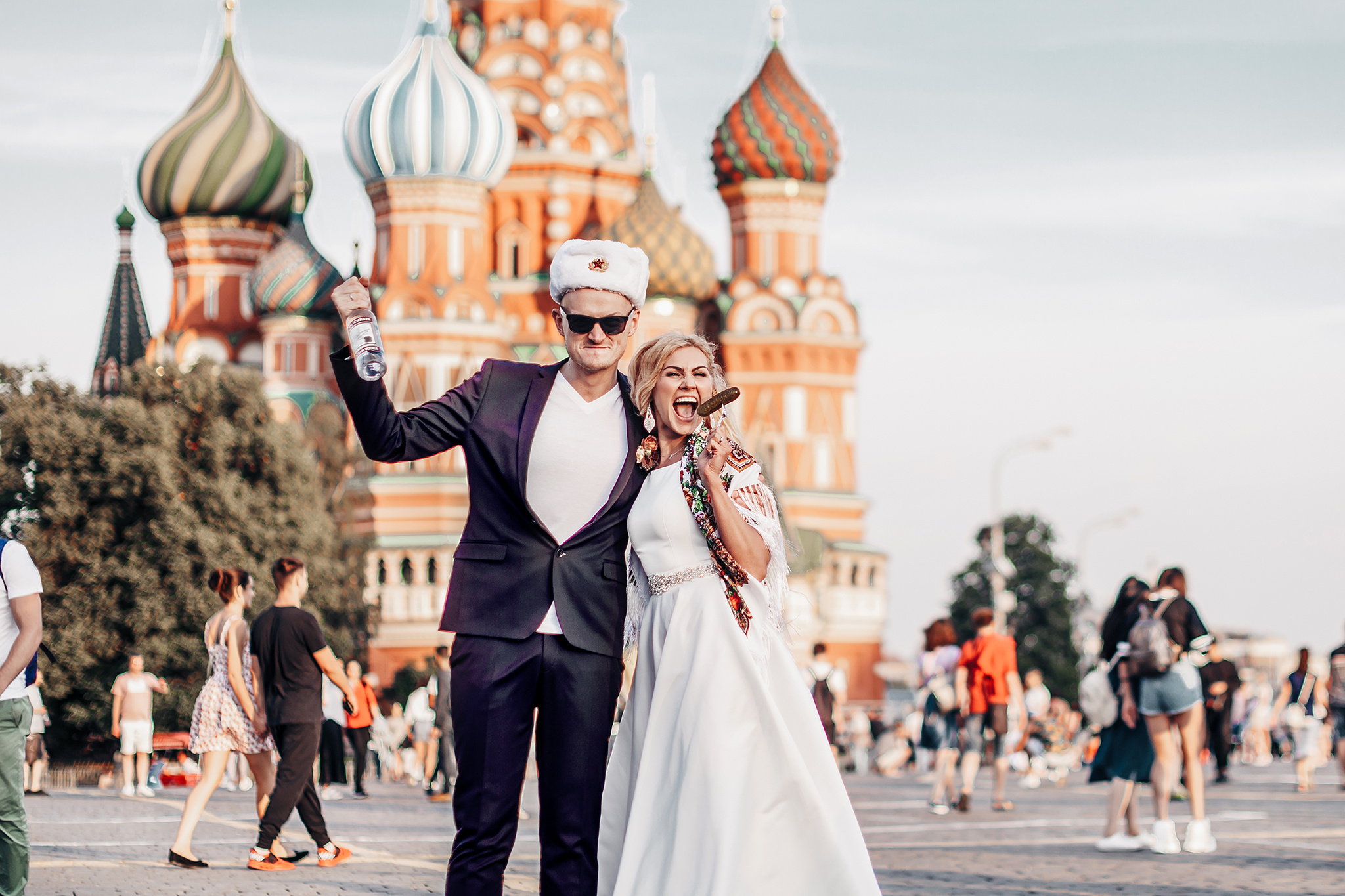 Креативная свадьба Альбины и Никиты, Москва. Семейный фотограф в Москве Марина Петра