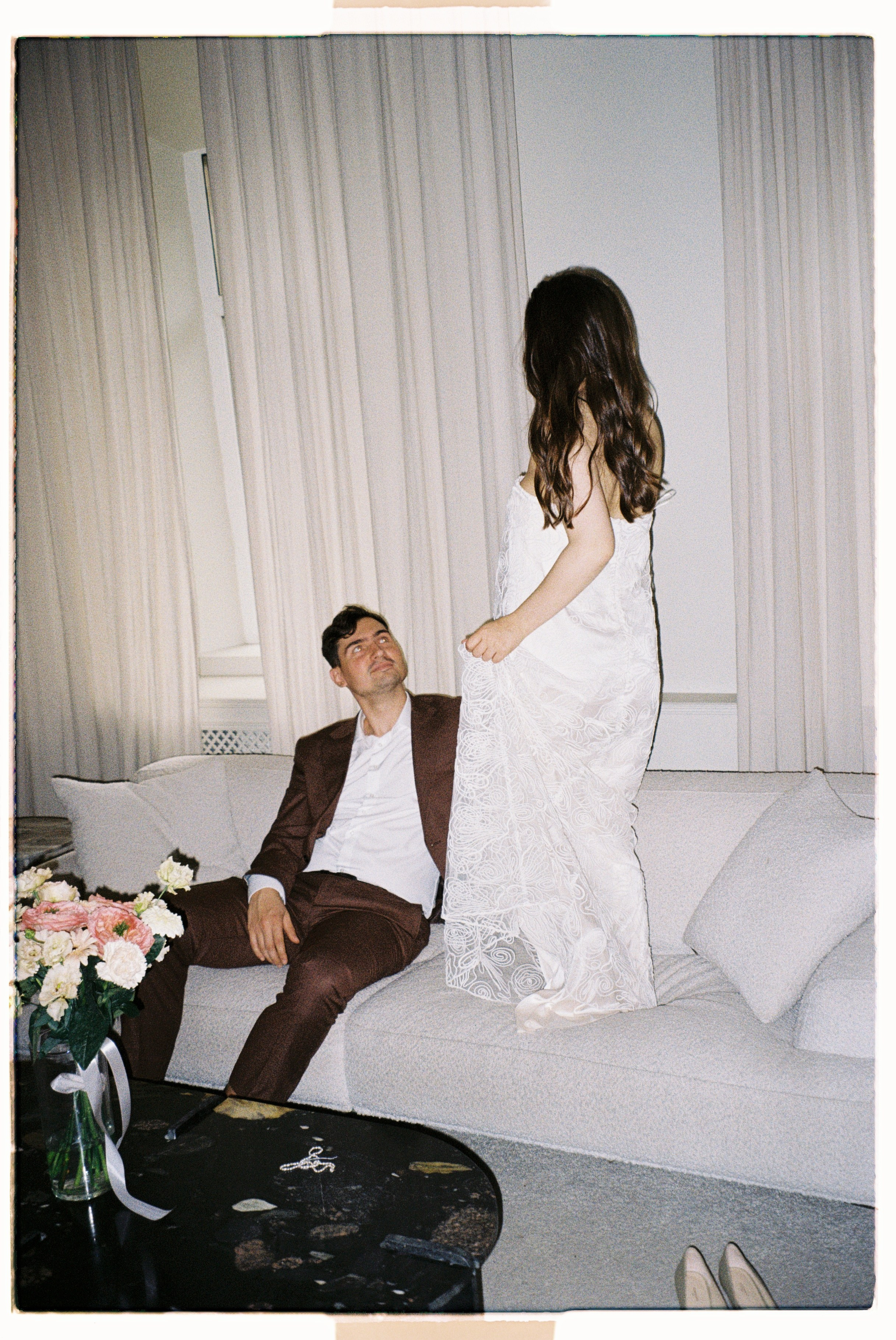 На плёнку (Люба и Максим). Фотограф в Москве — Евгения Прокопенко