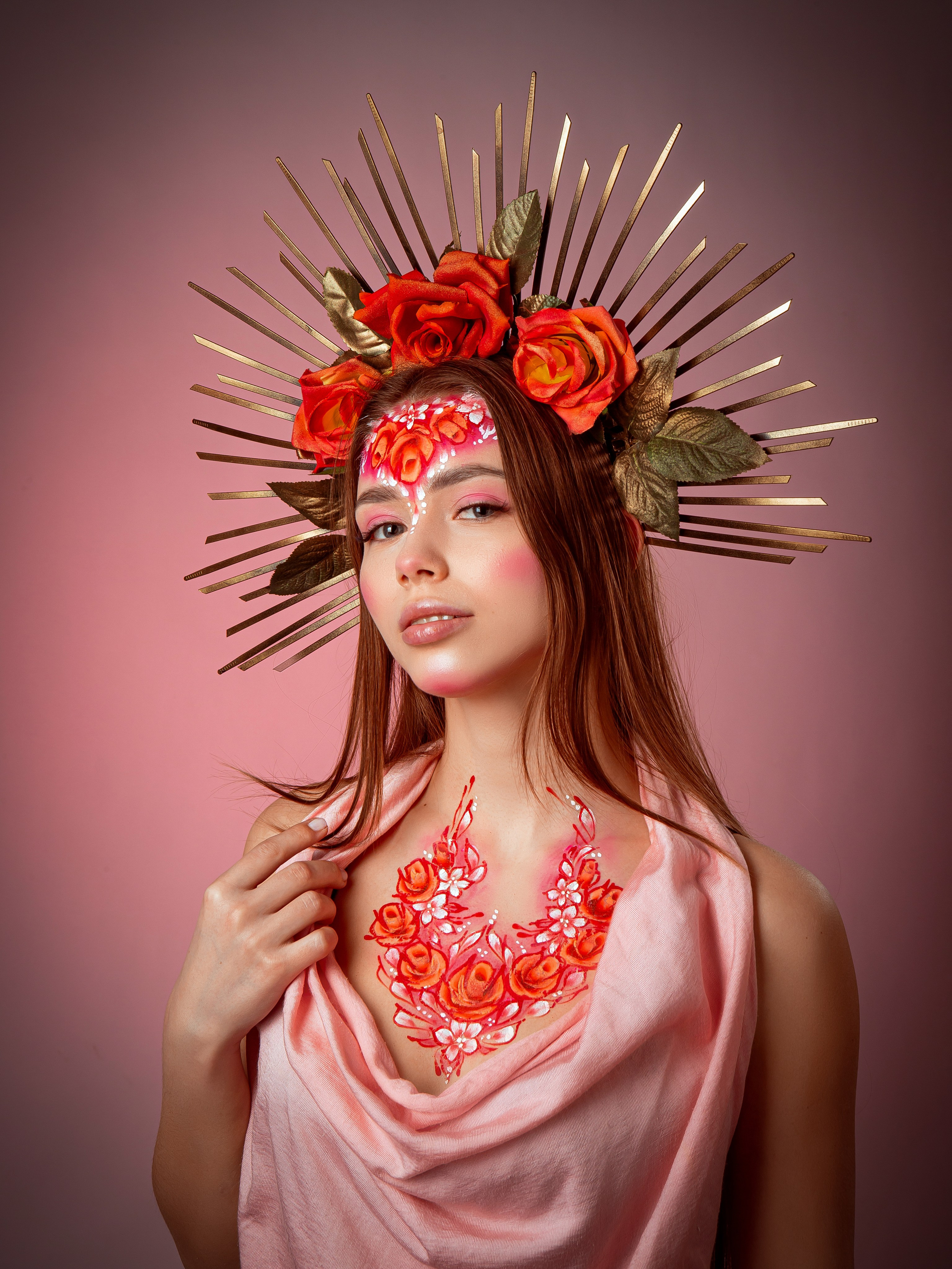 В цветах. Фотограф Мария Кольцова