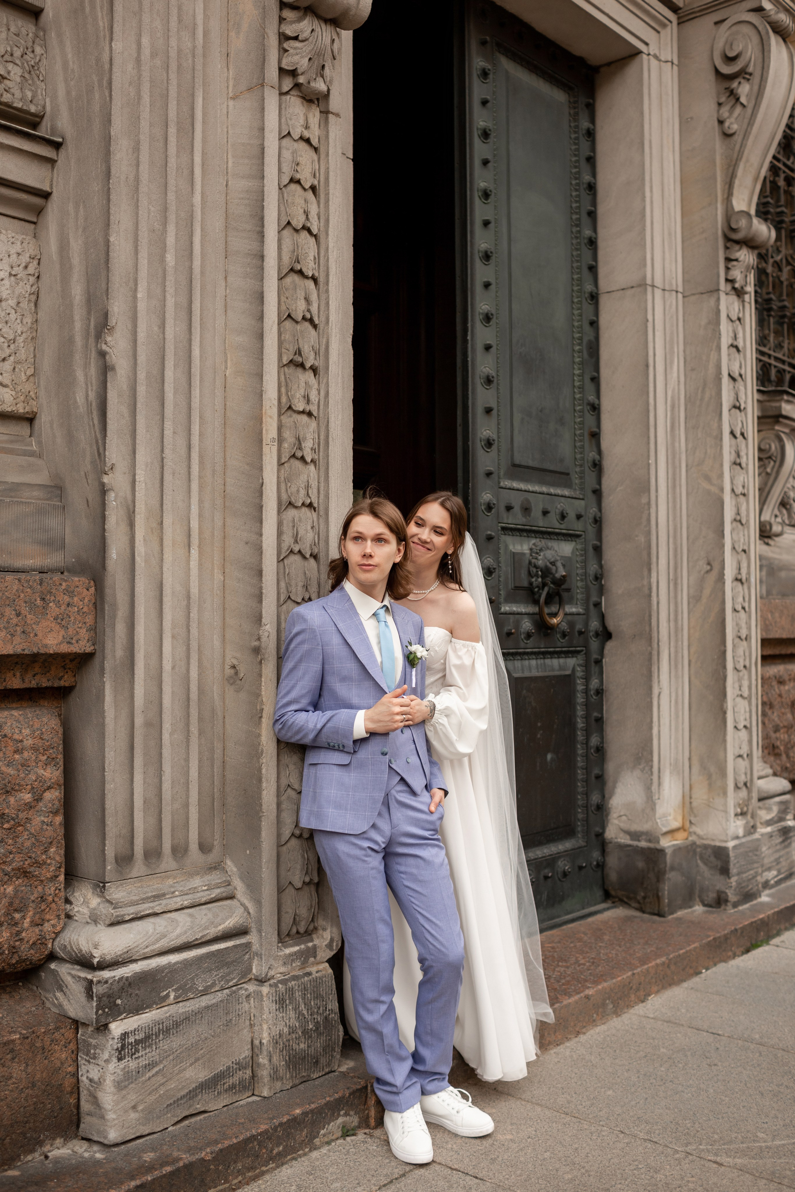 Свадебная фотосессия во Дворце на Фурштатской. Свадебный фотограф Кирилл Белый