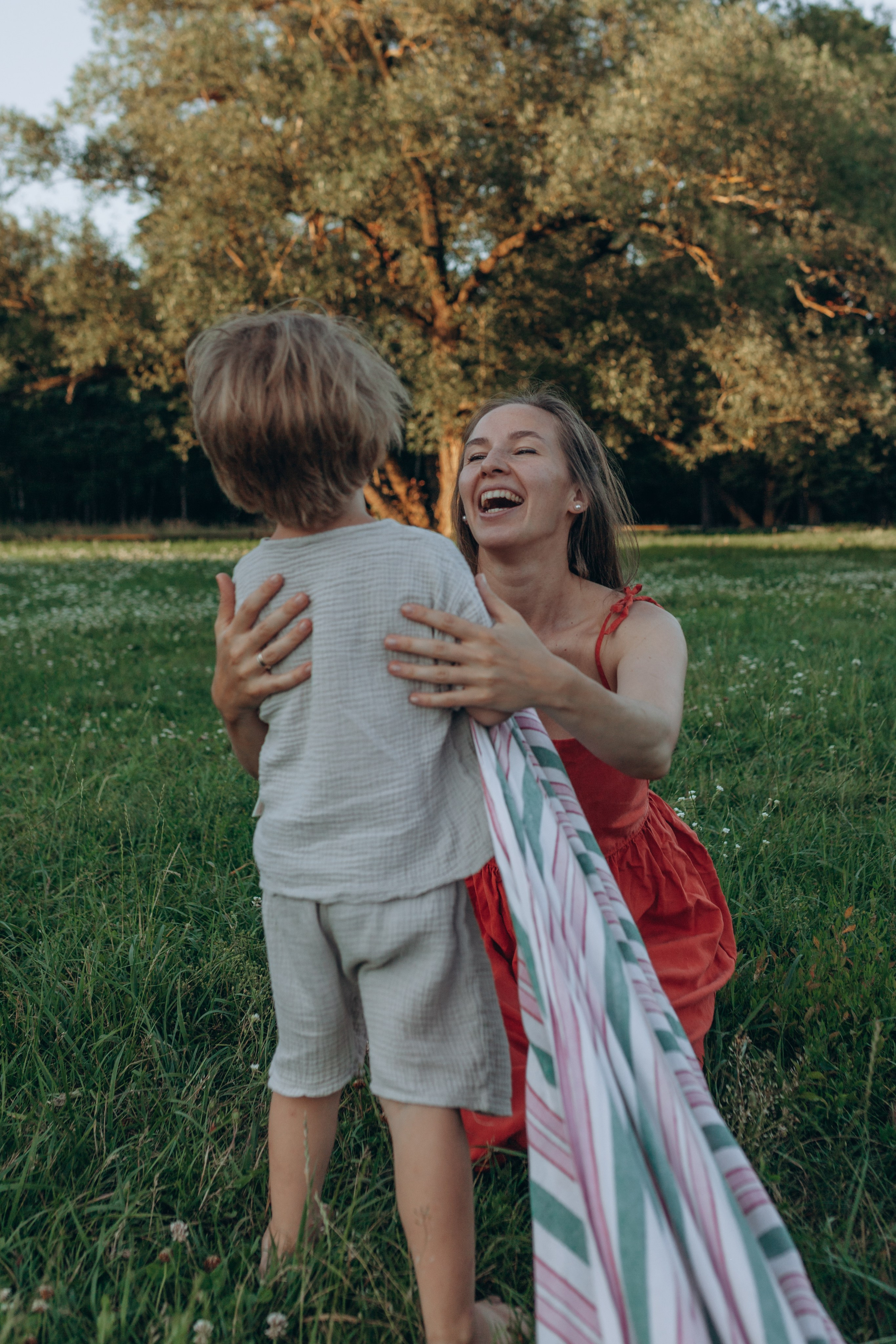 Оля и мальчишки. Семейный фотограф Полина Сарина Москва