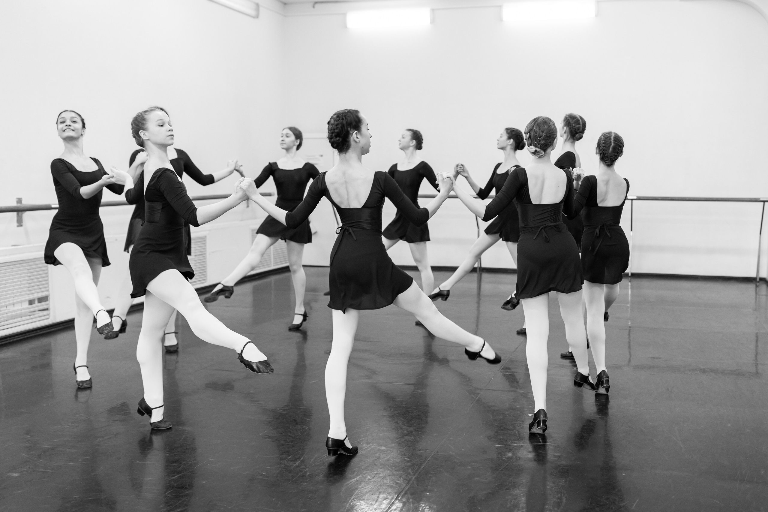 Репортажная съёмка открытых уроков и репетиций. Балетный фотограф Алина Ханько — Душа Балета