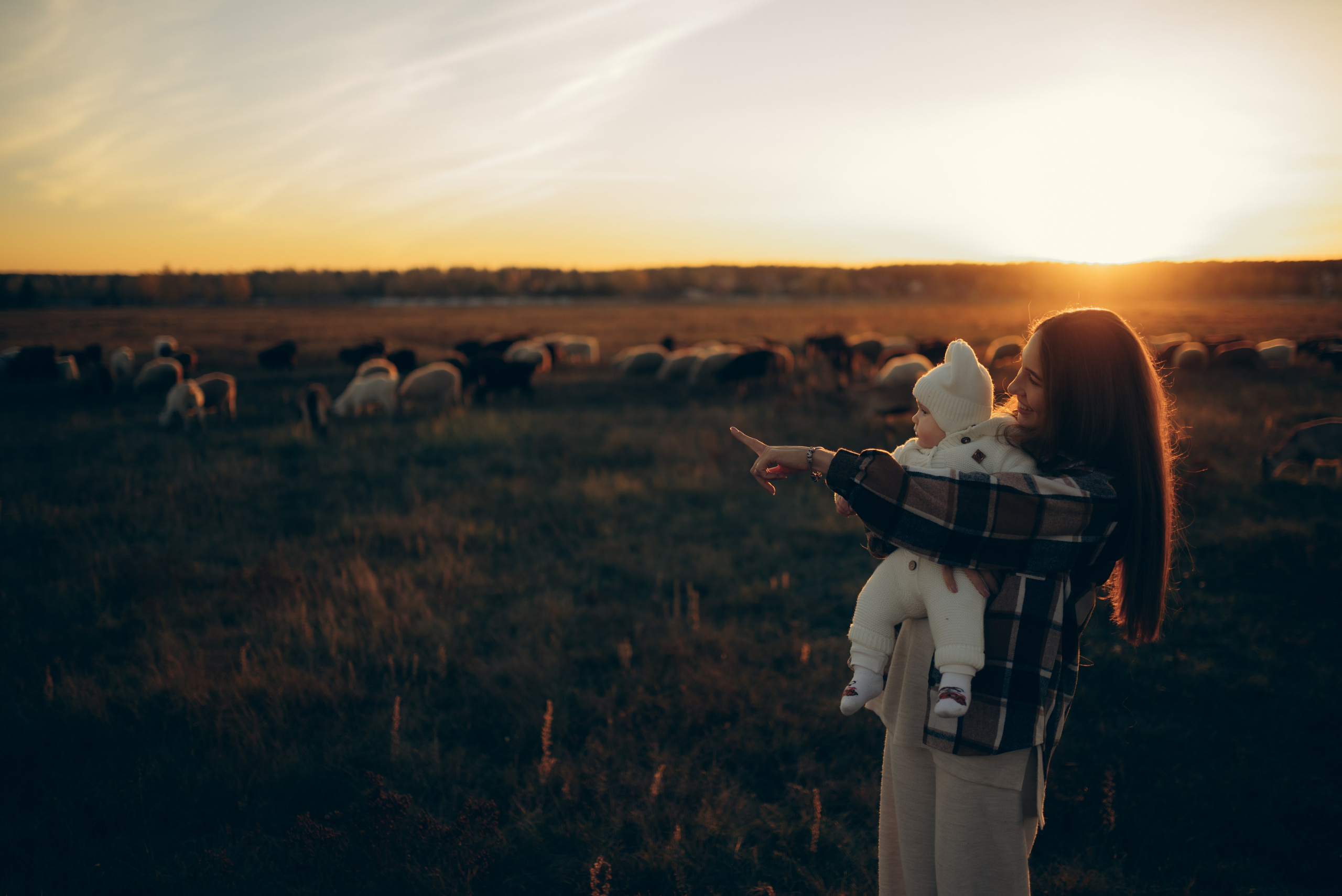 Встреча заката. Семейный и детский фотограф в Щелково Алена Дробот
