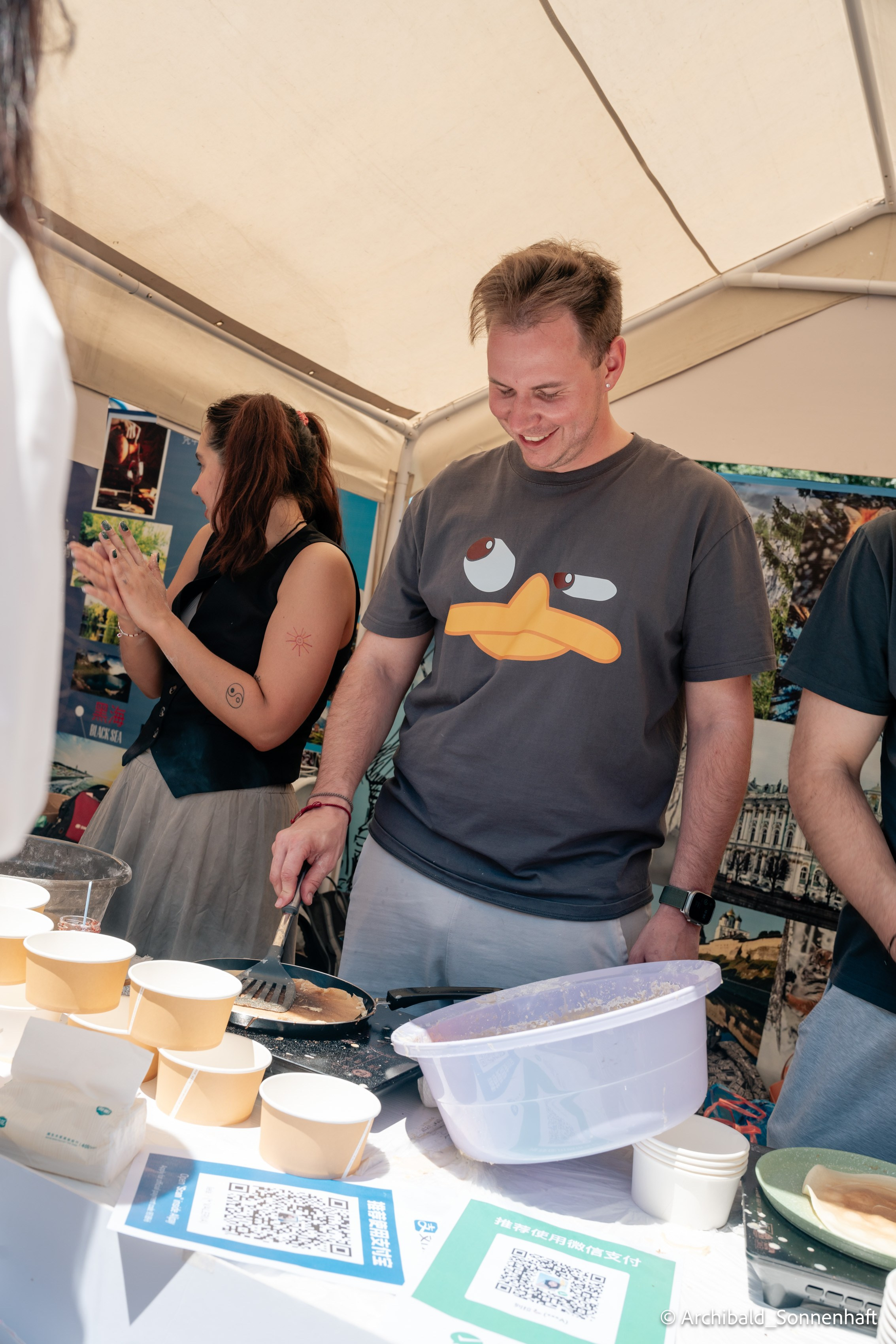 TJU Cultural Festival. Photographer in Guangzhou, China. Archibald Sonnenhaft